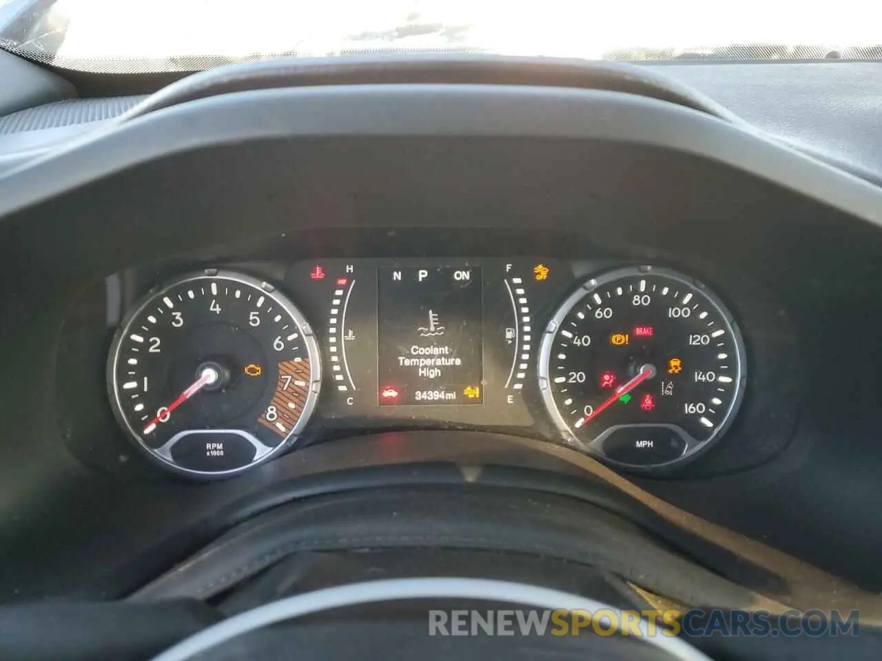 9 Photograph of a damaged car ZACNJDA15NPN60578 JEEP RENEGADE 2022