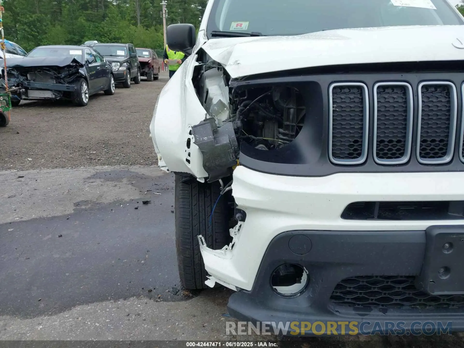 20 Photograph of a damaged car ZACNJDA17NPN50764 JEEP RENEGADE 2022