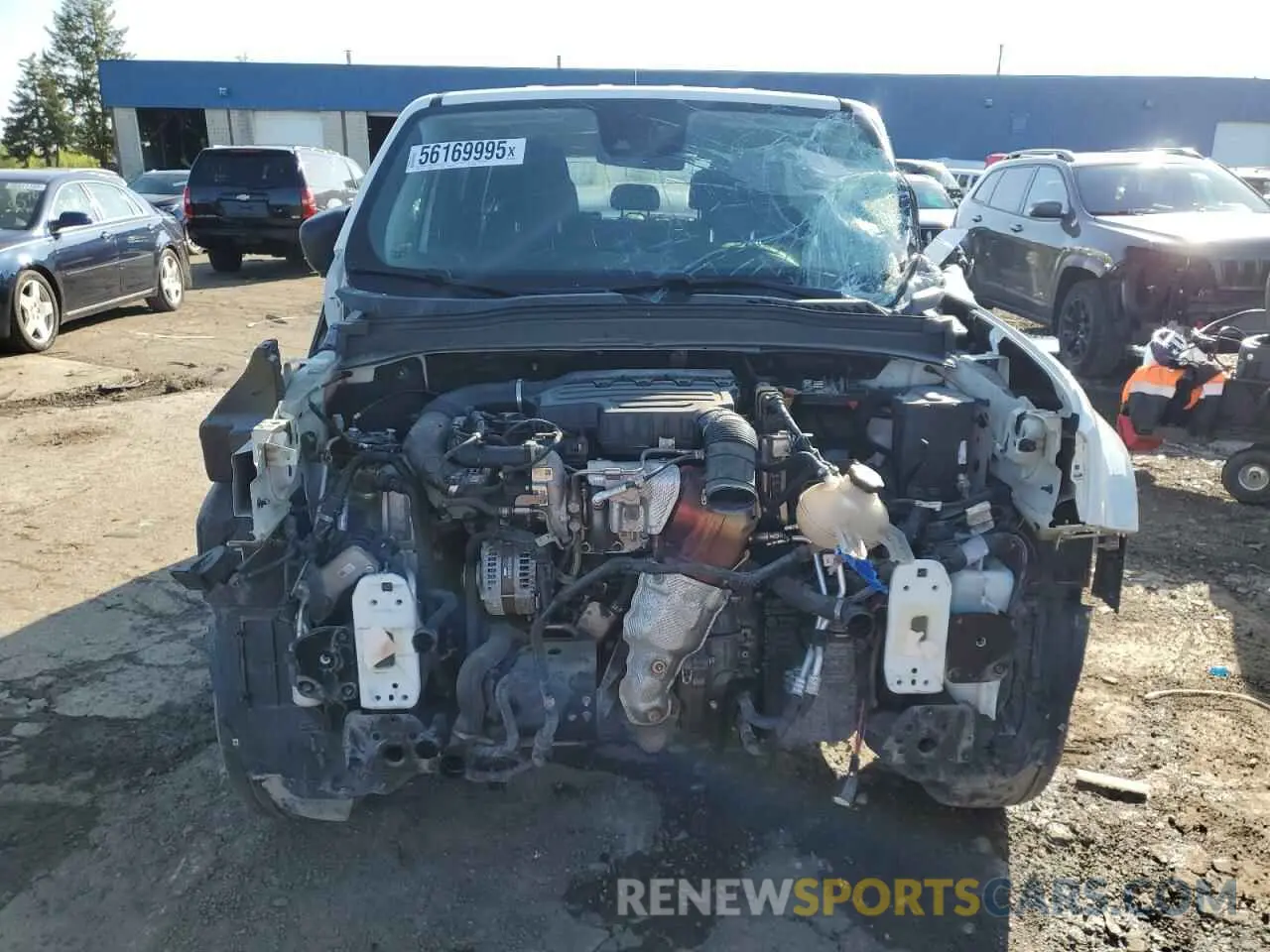 5 Photograph of a damaged car ZACNJDA18NPN65080 JEEP RENEGADE 2022
