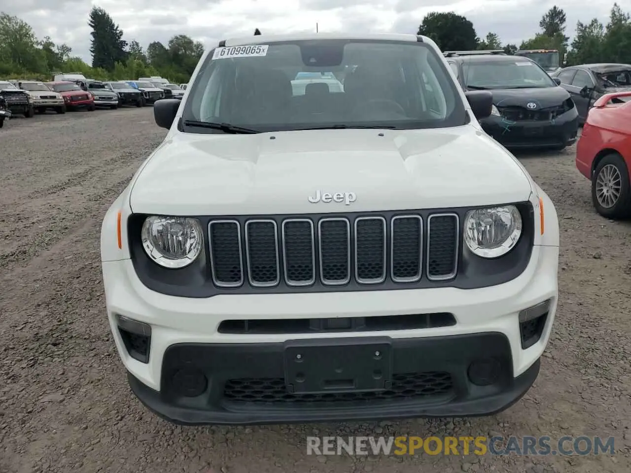 5 Photograph of a damaged car ZACNJDA1XNPN52105 JEEP RENEGADE 2022