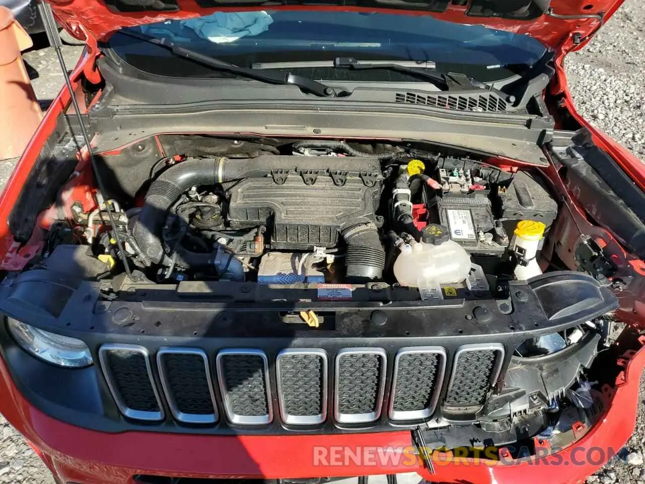 11 Photograph of a damaged car ZACNJDB11NPN47969 JEEP RENEGADE 2022
