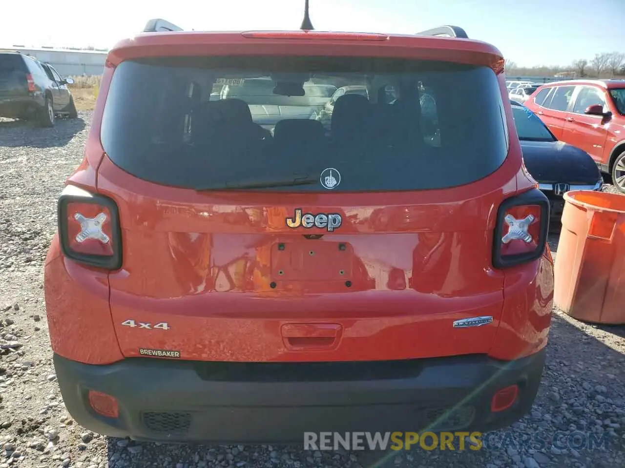 6 Photograph of a damaged car ZACNJDB11NPN47969 JEEP RENEGADE 2022