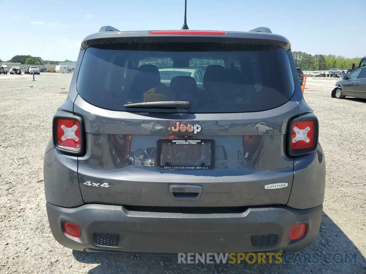 6 Photograph of a damaged car ZACNJDB11NPN60155 JEEP RENEGADE 2022