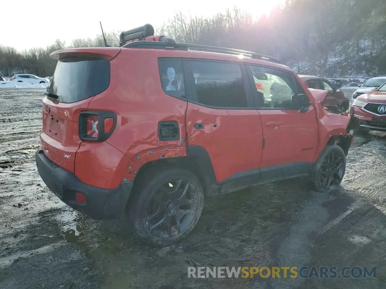 3 Photograph of a damaged car ZACNJDB12NPN77353 JEEP RENEGADE 2022
