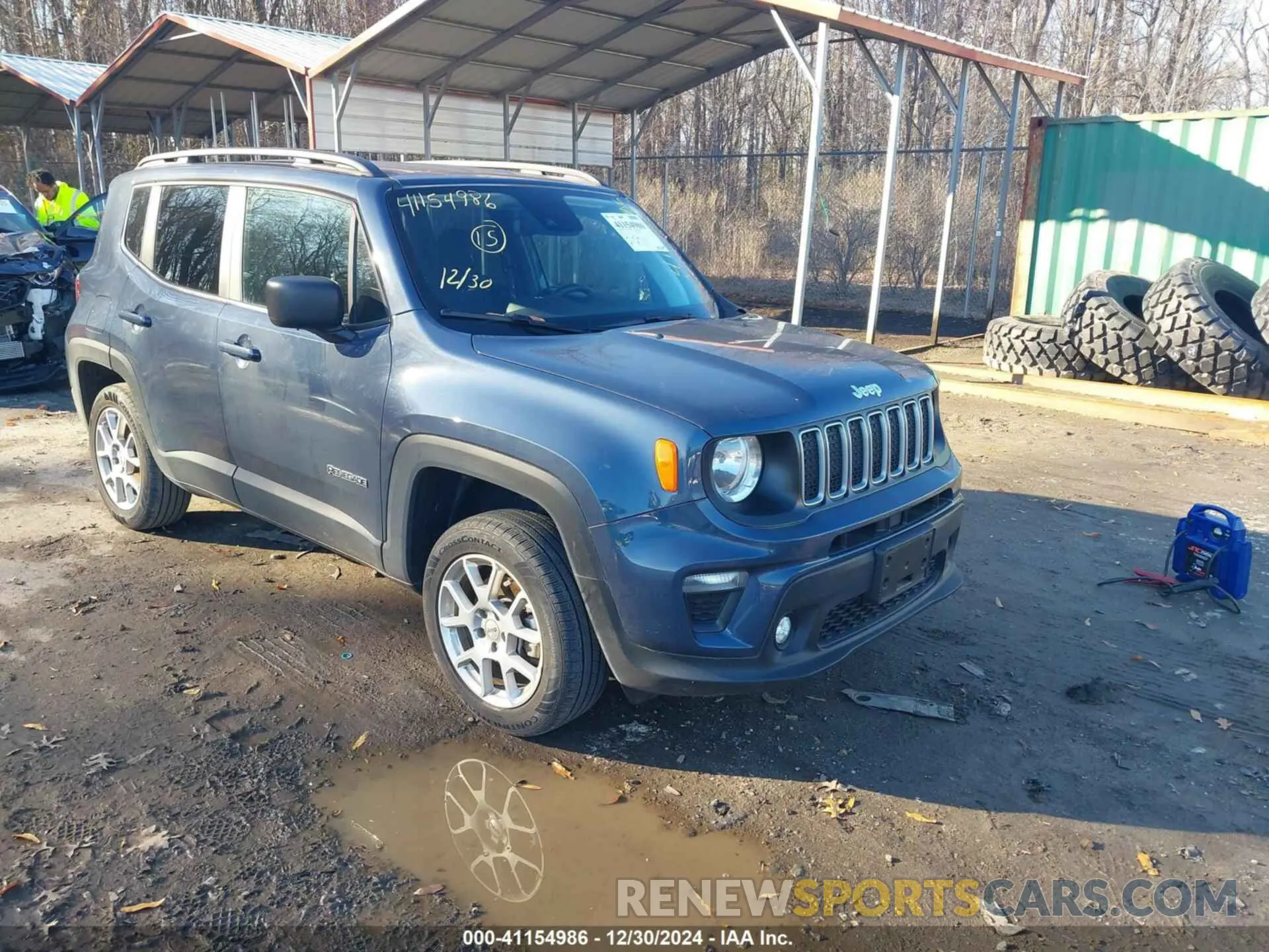 1 Photograph of a damaged car ZACNJDB13NPN78706 JEEP RENEGADE 2022