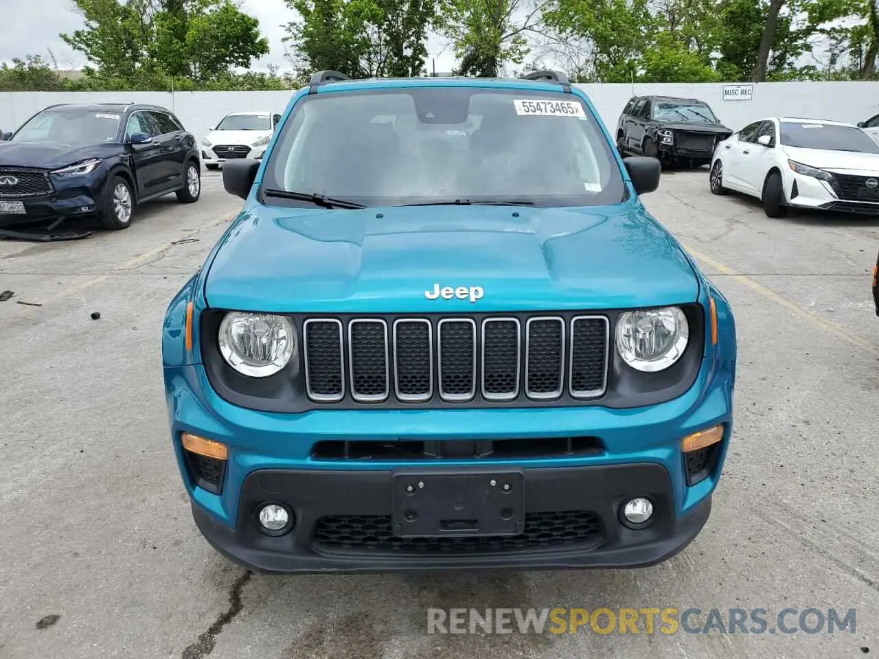 5 Photograph of a damaged car ZACNJDB14NPN73109 JEEP RENEGADE 2022