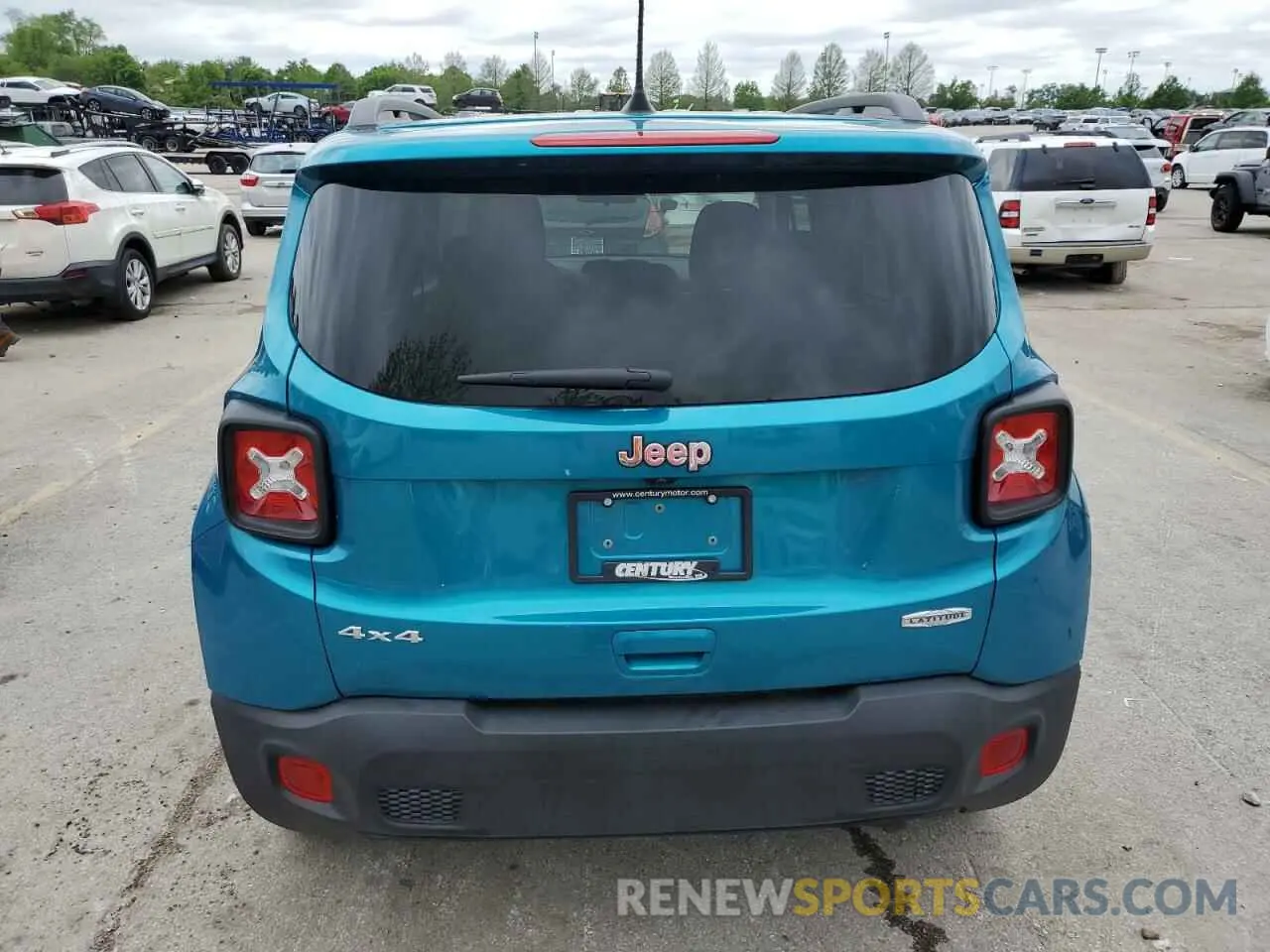 6 Photograph of a damaged car ZACNJDB14NPN73109 JEEP RENEGADE 2022