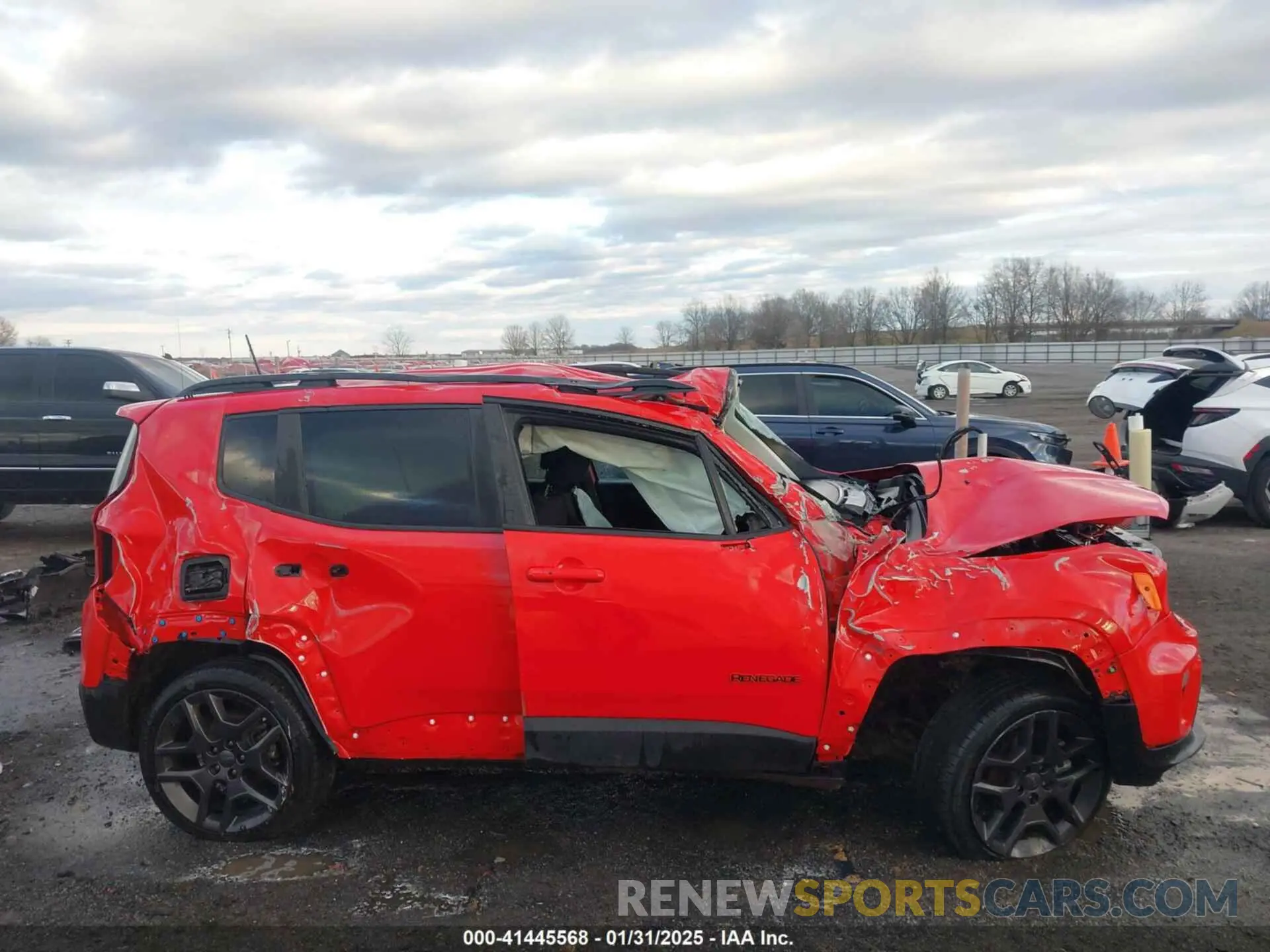12 Photograph of a damaged car ZACNJDB14NPN82389 JEEP RENEGADE 2022