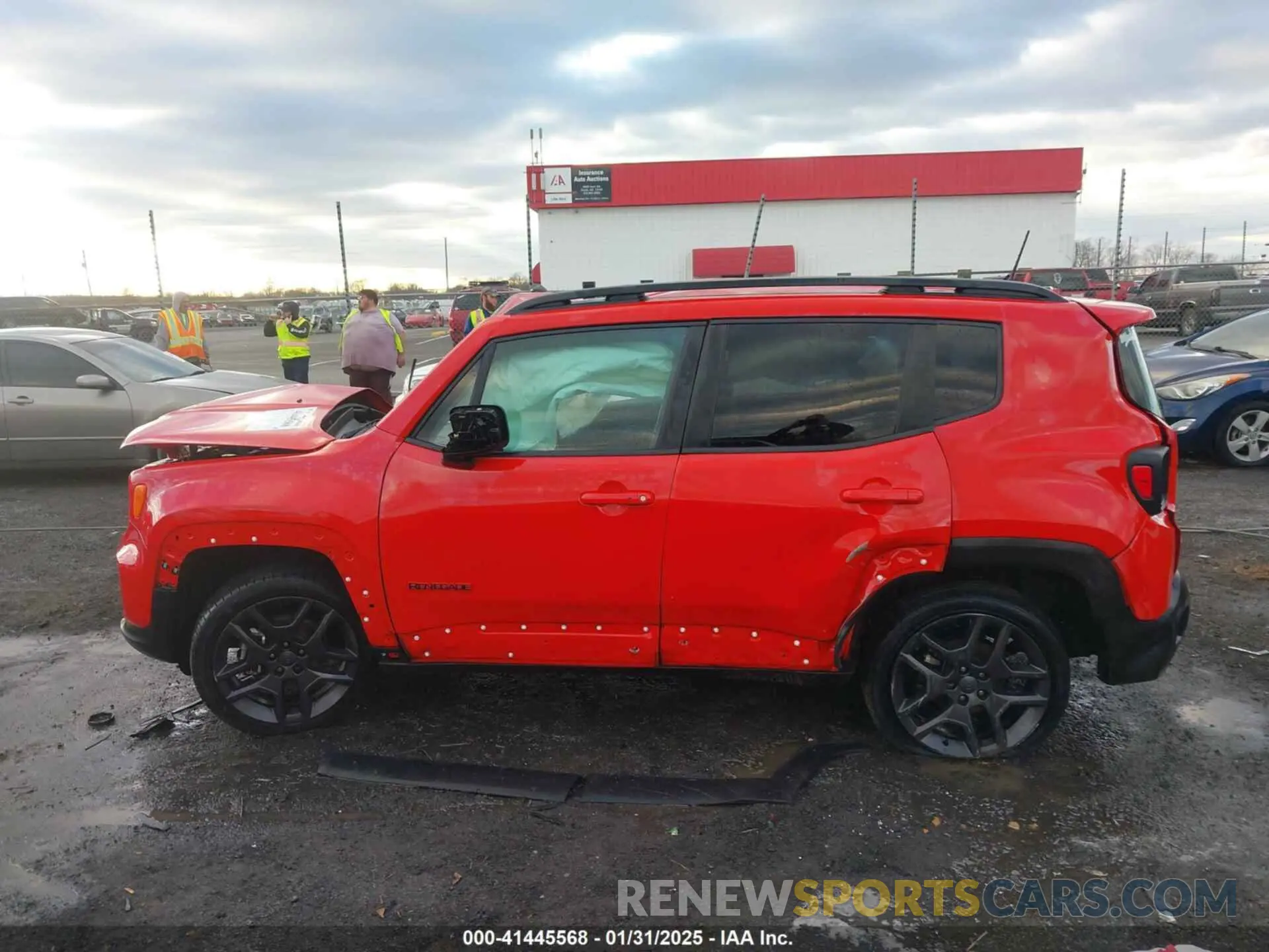 14 Photograph of a damaged car ZACNJDB14NPN82389 JEEP RENEGADE 2022