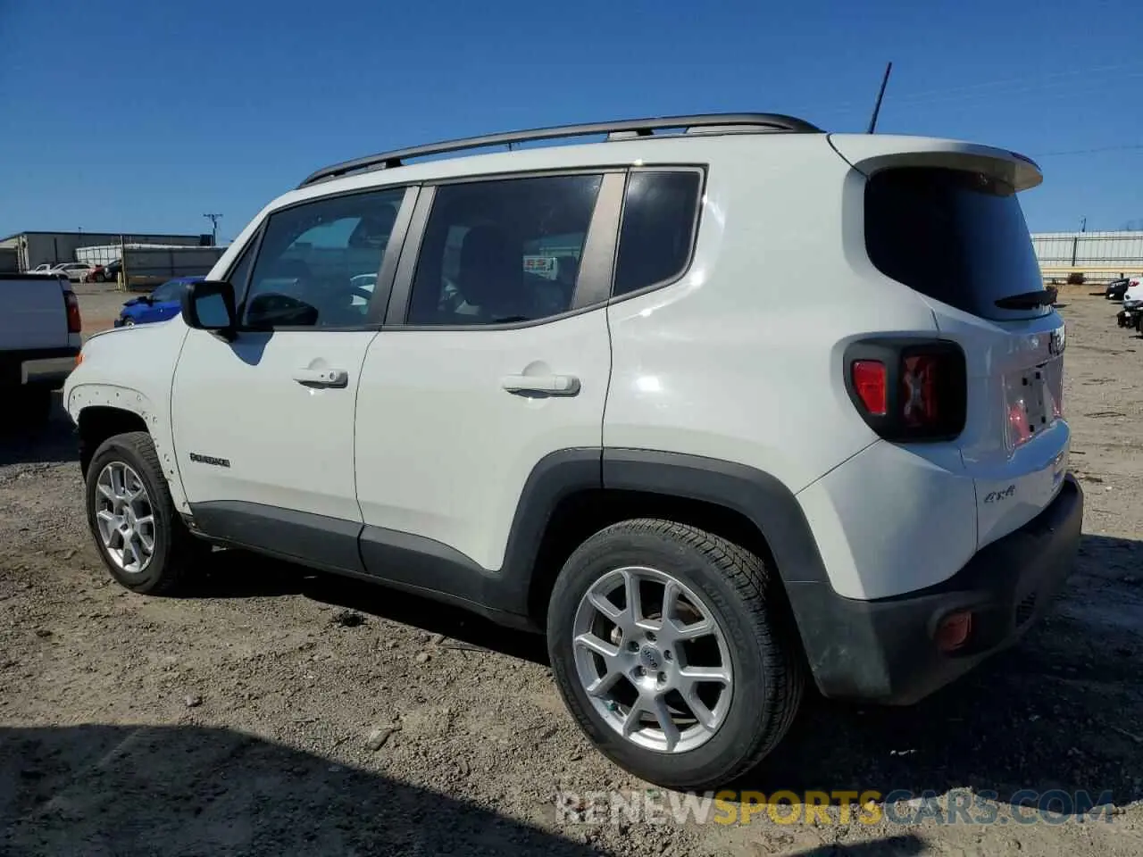 2 Photograph of a damaged car ZACNJDB15NPN48493 JEEP RENEGADE 2022