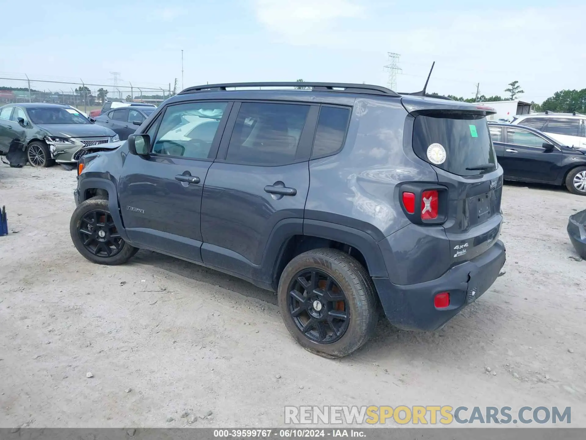 3 Photograph of a damaged car ZACNJDB17NPN61665 JEEP RENEGADE 2022
