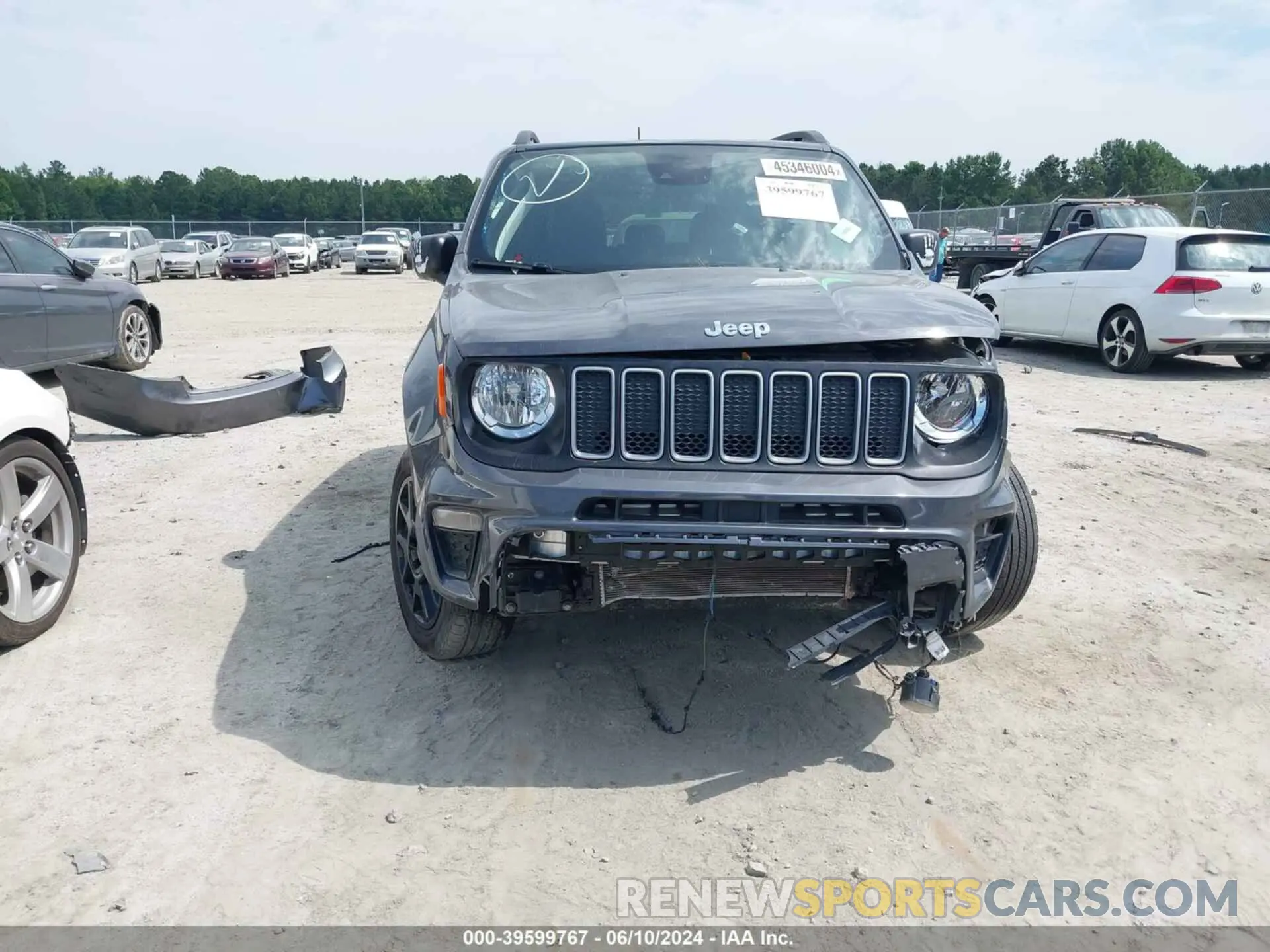6 Photograph of a damaged car ZACNJDB17NPN61665 JEEP RENEGADE 2022