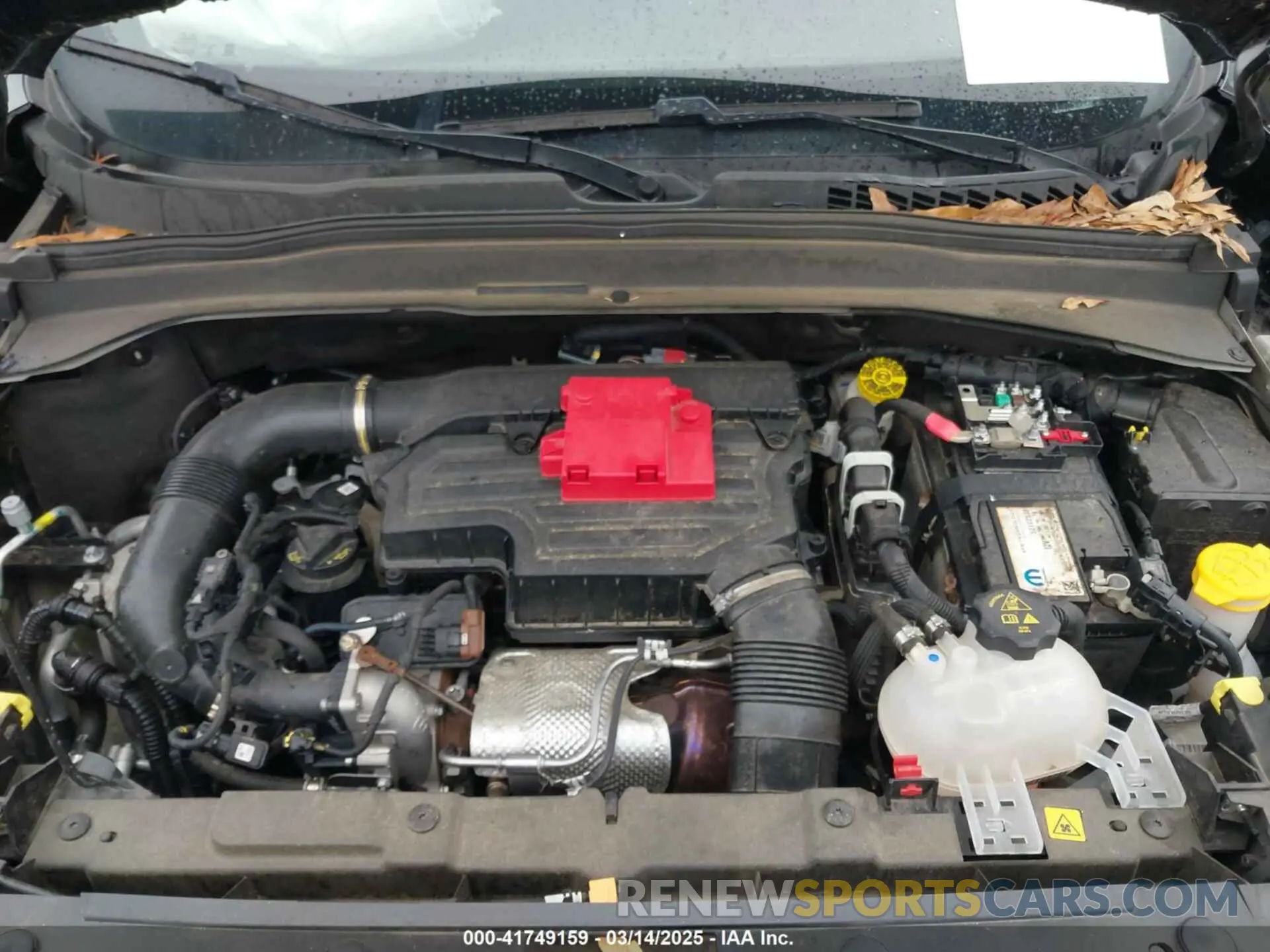 10 Photograph of a damaged car ZACNJDB17NPN85853 JEEP RENEGADE 2022