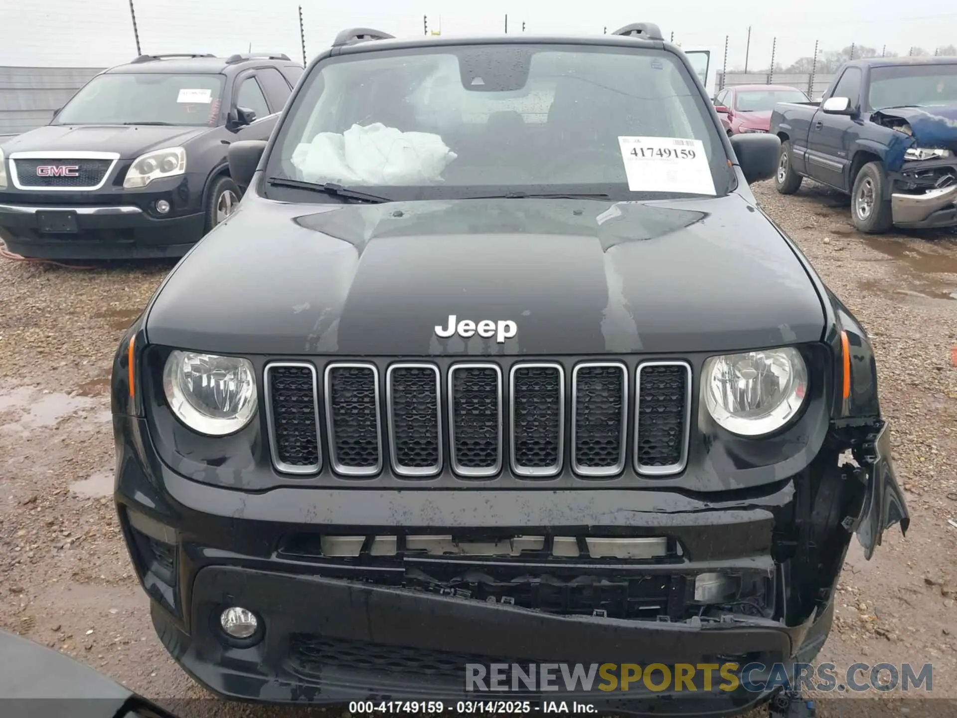 12 Photograph of a damaged car ZACNJDB17NPN85853 JEEP RENEGADE 2022