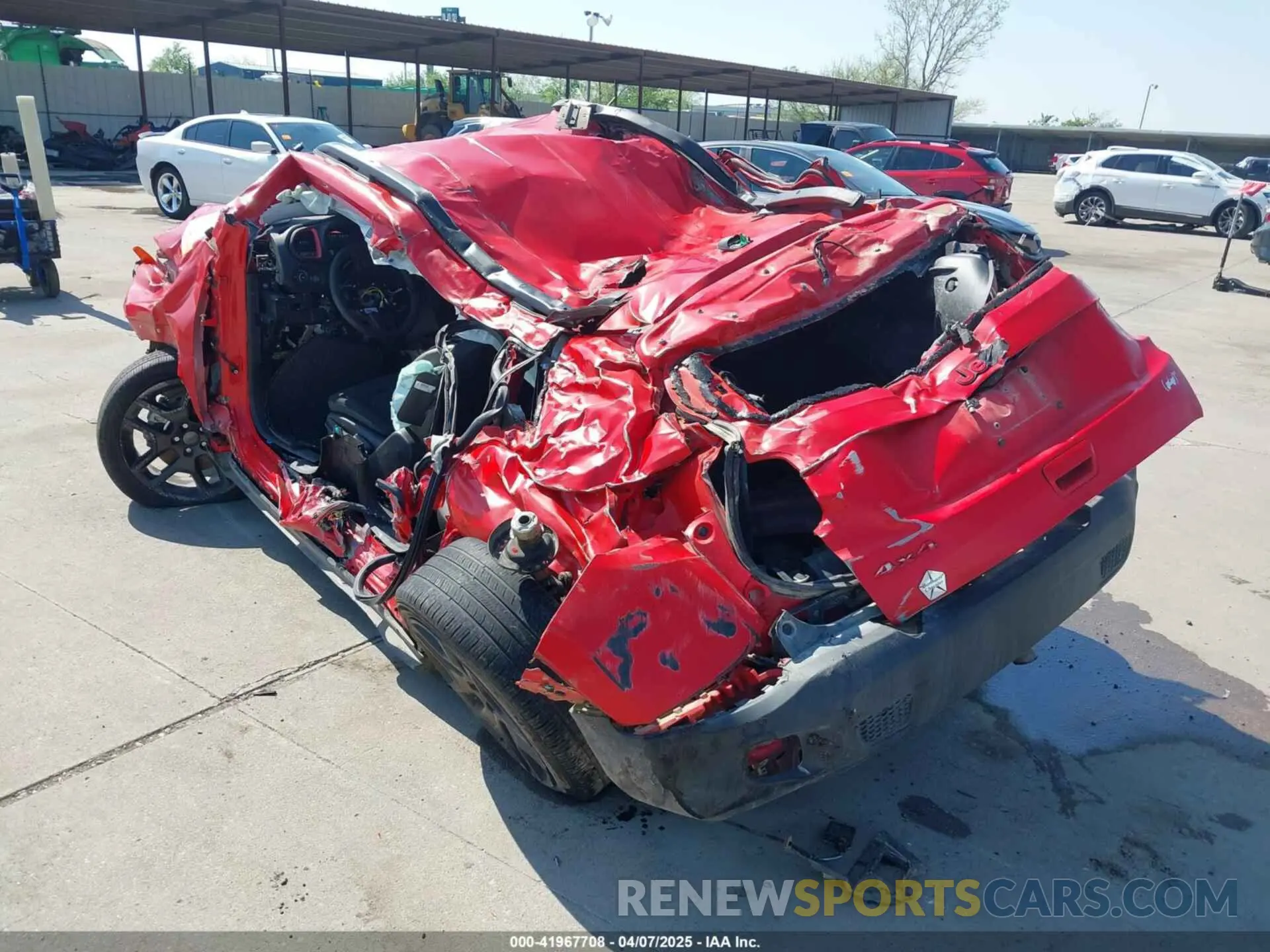 3 Photograph of a damaged car ZACNJDB18NPN89135 JEEP RENEGADE 2022