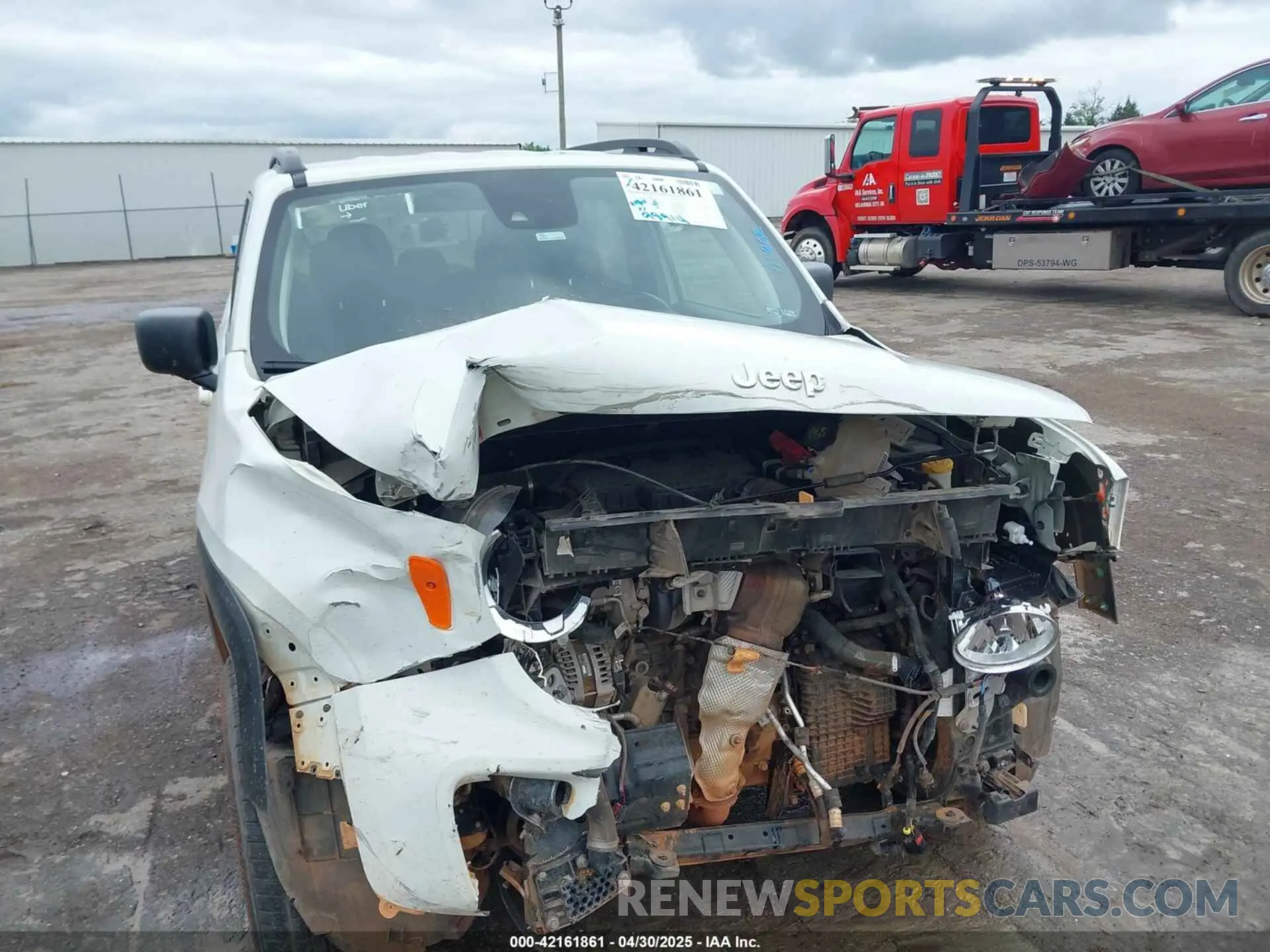 13 Photograph of a damaged car ZACNJDB18NPN89443 JEEP RENEGADE 2022