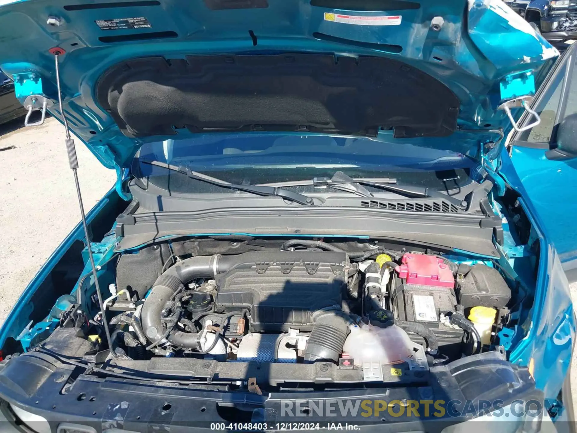 10 Photograph of a damaged car ZACNJDB19NPN79181 JEEP RENEGADE 2022