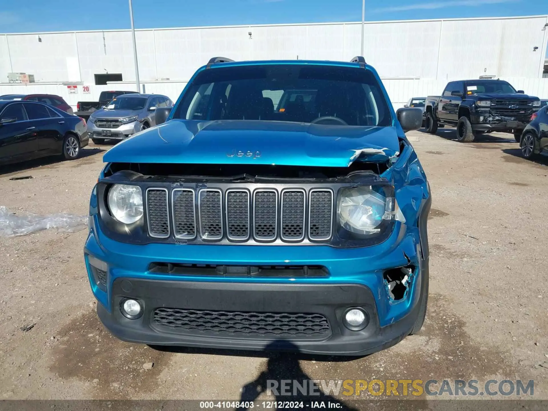 13 Photograph of a damaged car ZACNJDB19NPN79181 JEEP RENEGADE 2022