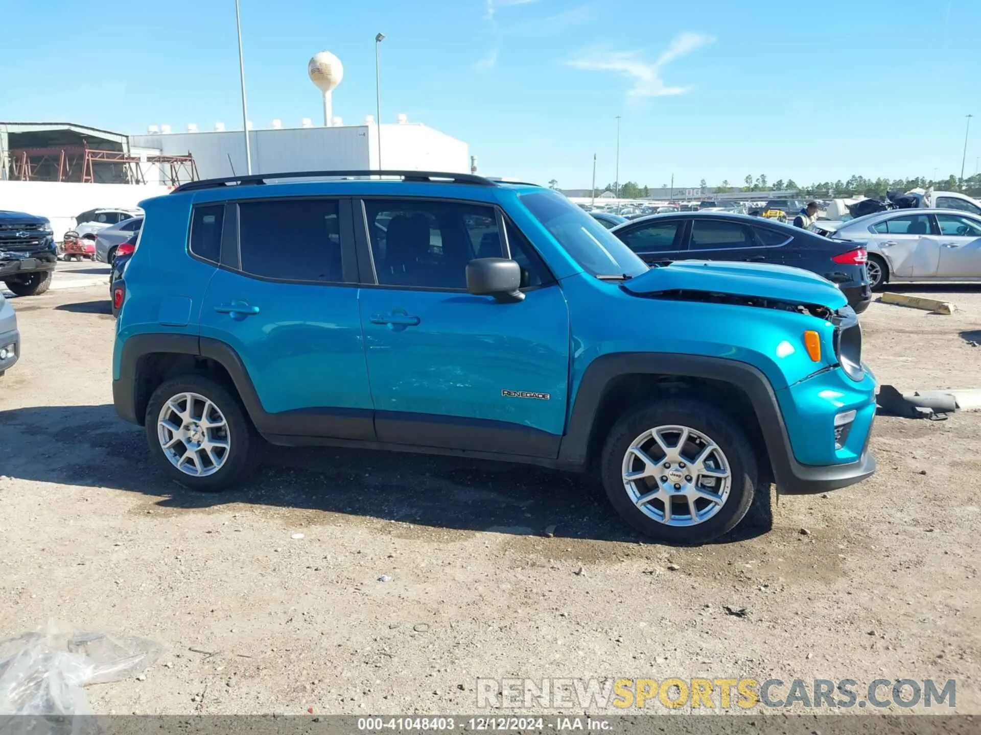 14 Photograph of a damaged car ZACNJDB19NPN79181 JEEP RENEGADE 2022