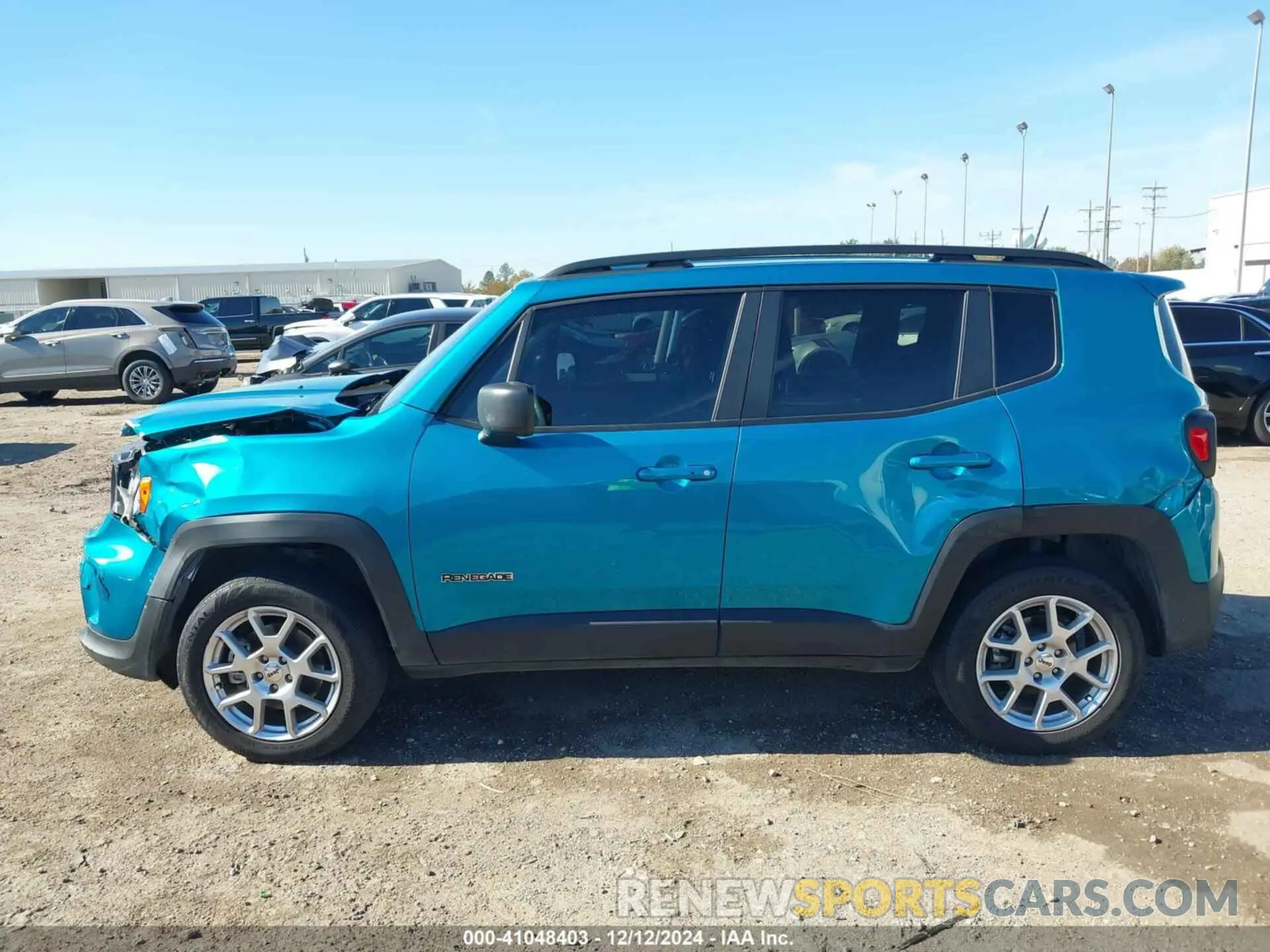 15 Photograph of a damaged car ZACNJDB19NPN79181 JEEP RENEGADE 2022