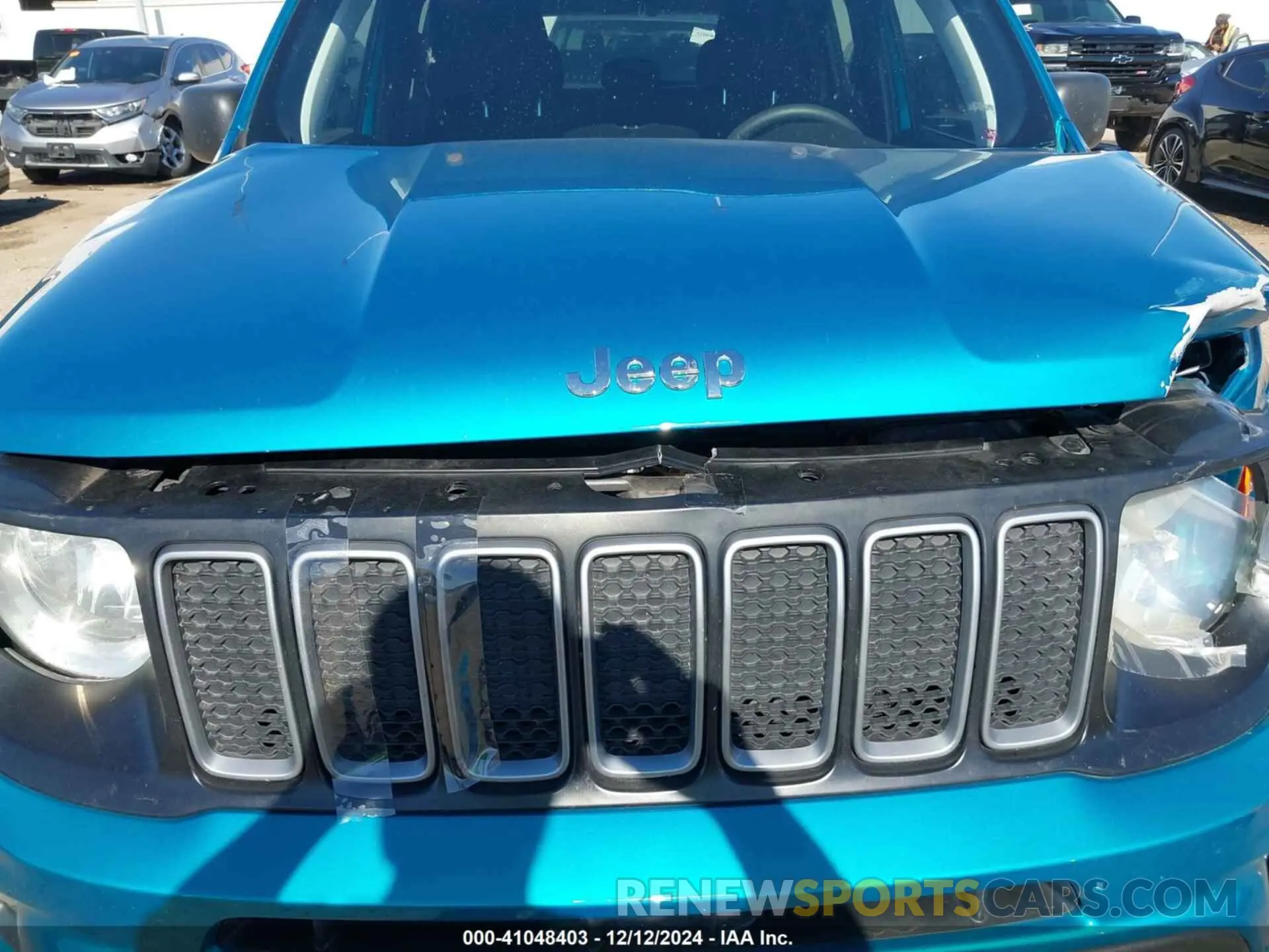 18 Photograph of a damaged car ZACNJDB19NPN79181 JEEP RENEGADE 2022