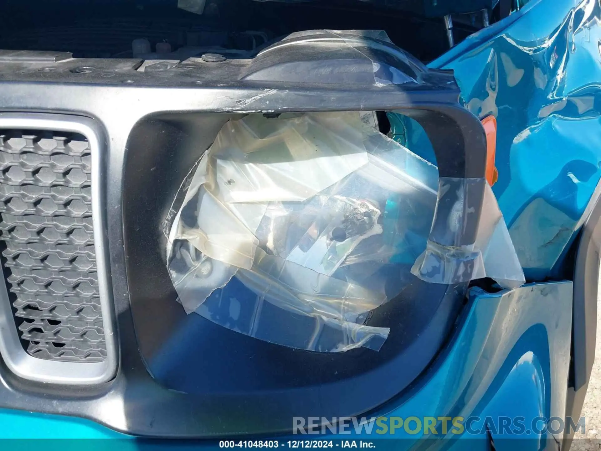 21 Photograph of a damaged car ZACNJDB19NPN79181 JEEP RENEGADE 2022