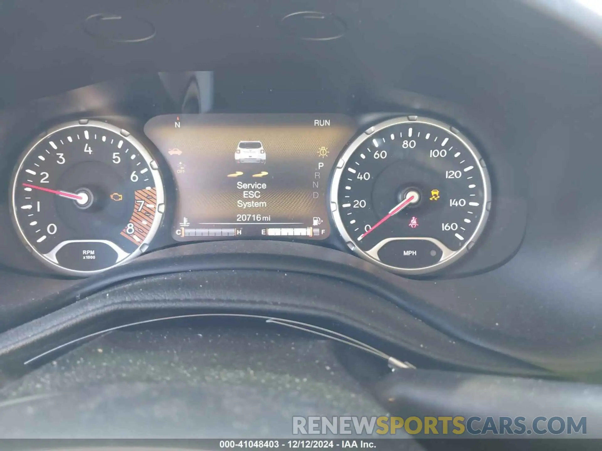 7 Photograph of a damaged car ZACNJDB19NPN79181 JEEP RENEGADE 2022