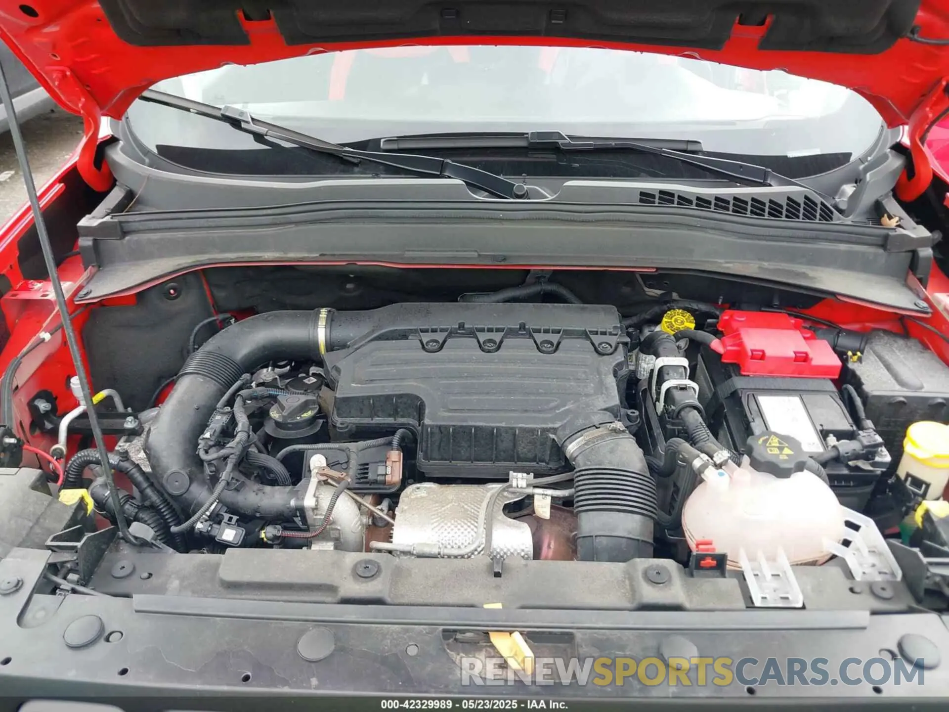 10 Photograph of a damaged car ZACNJDB19NPN81559 JEEP RENEGADE 2022