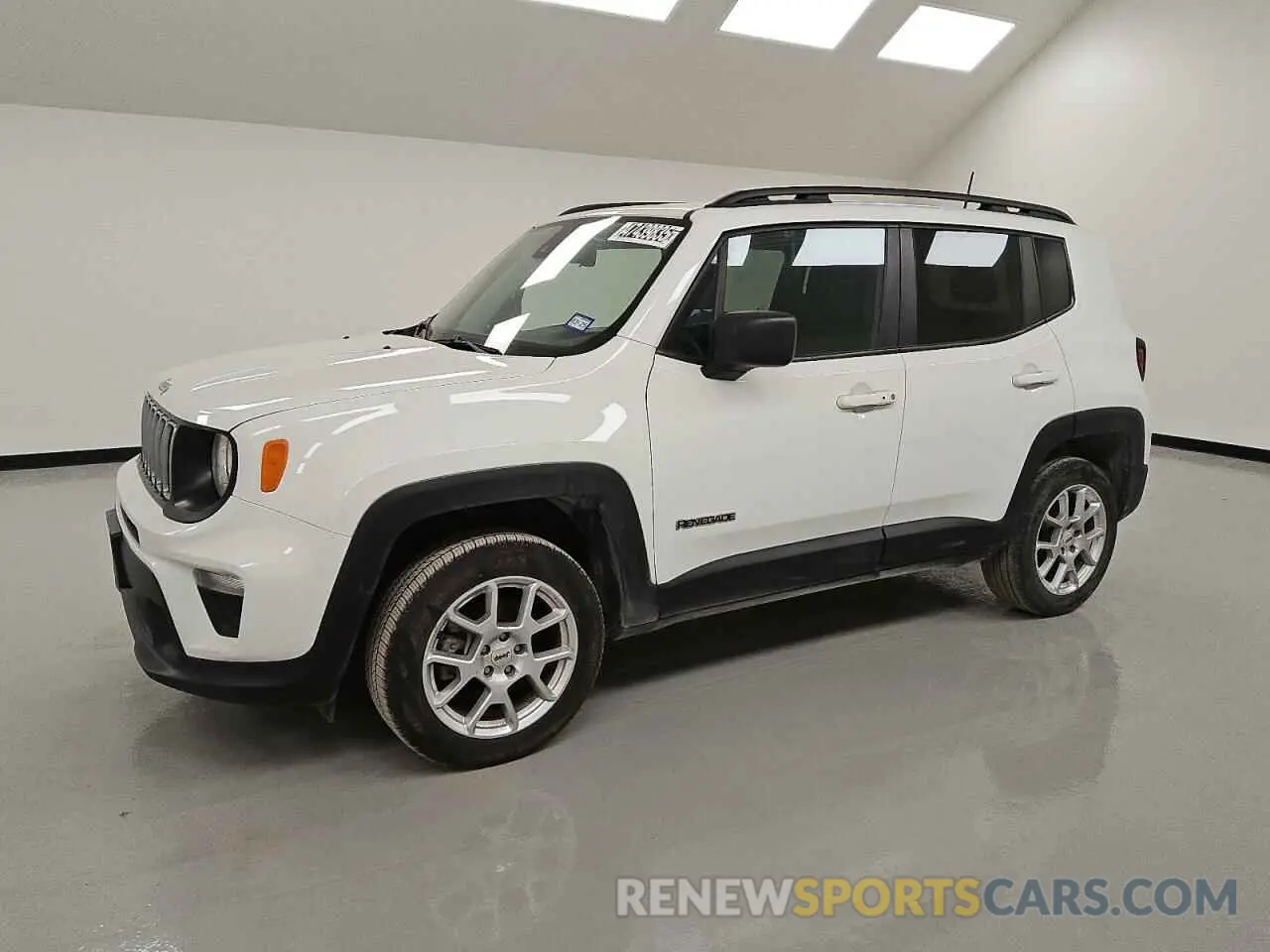 1 Photograph of a damaged car ZACNJDB1XNPN86012 JEEP RENEGADE 2022