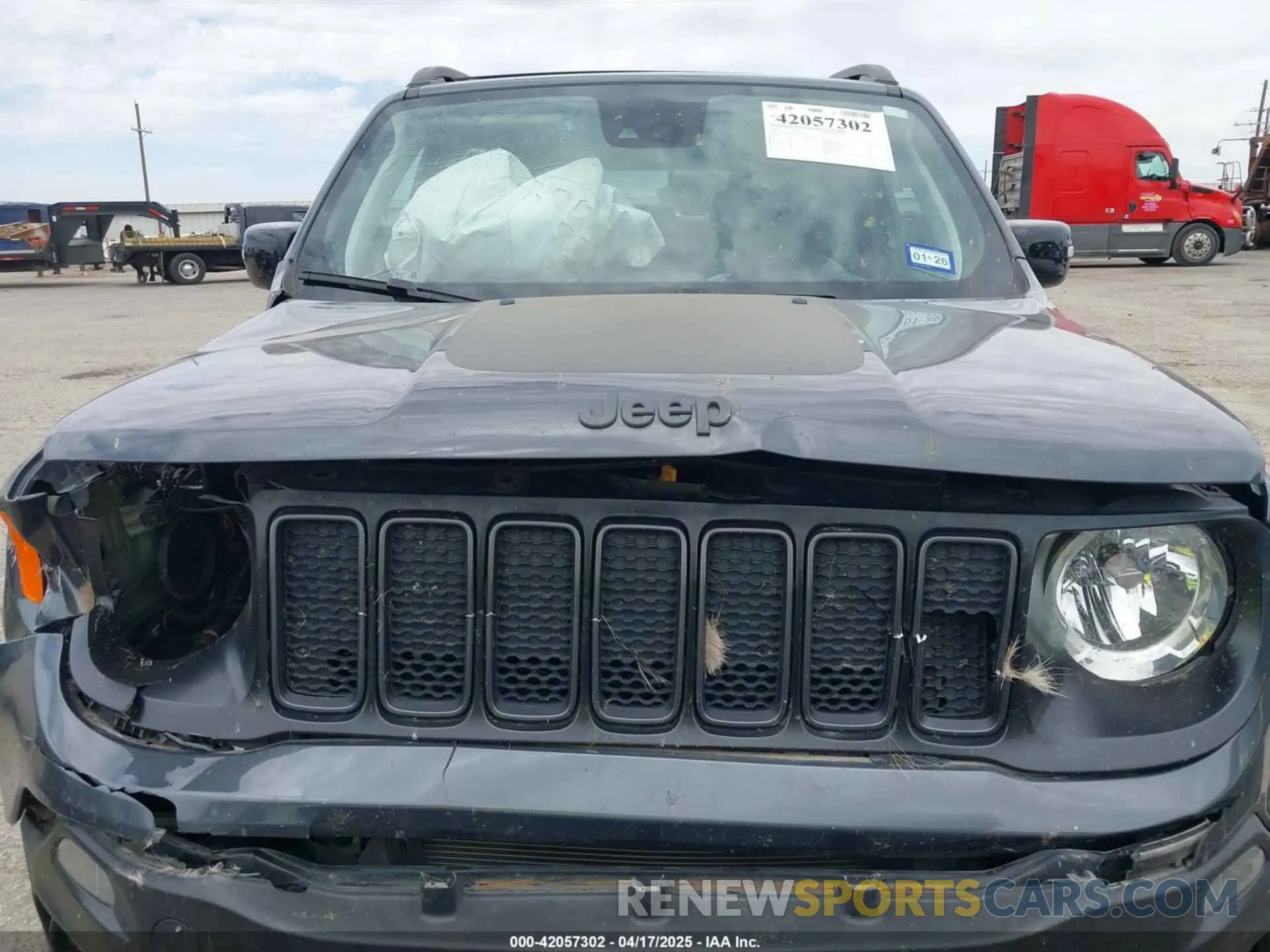 12 Photograph of a damaged car ZACNJDC10NPN62719 JEEP RENEGADE 2022