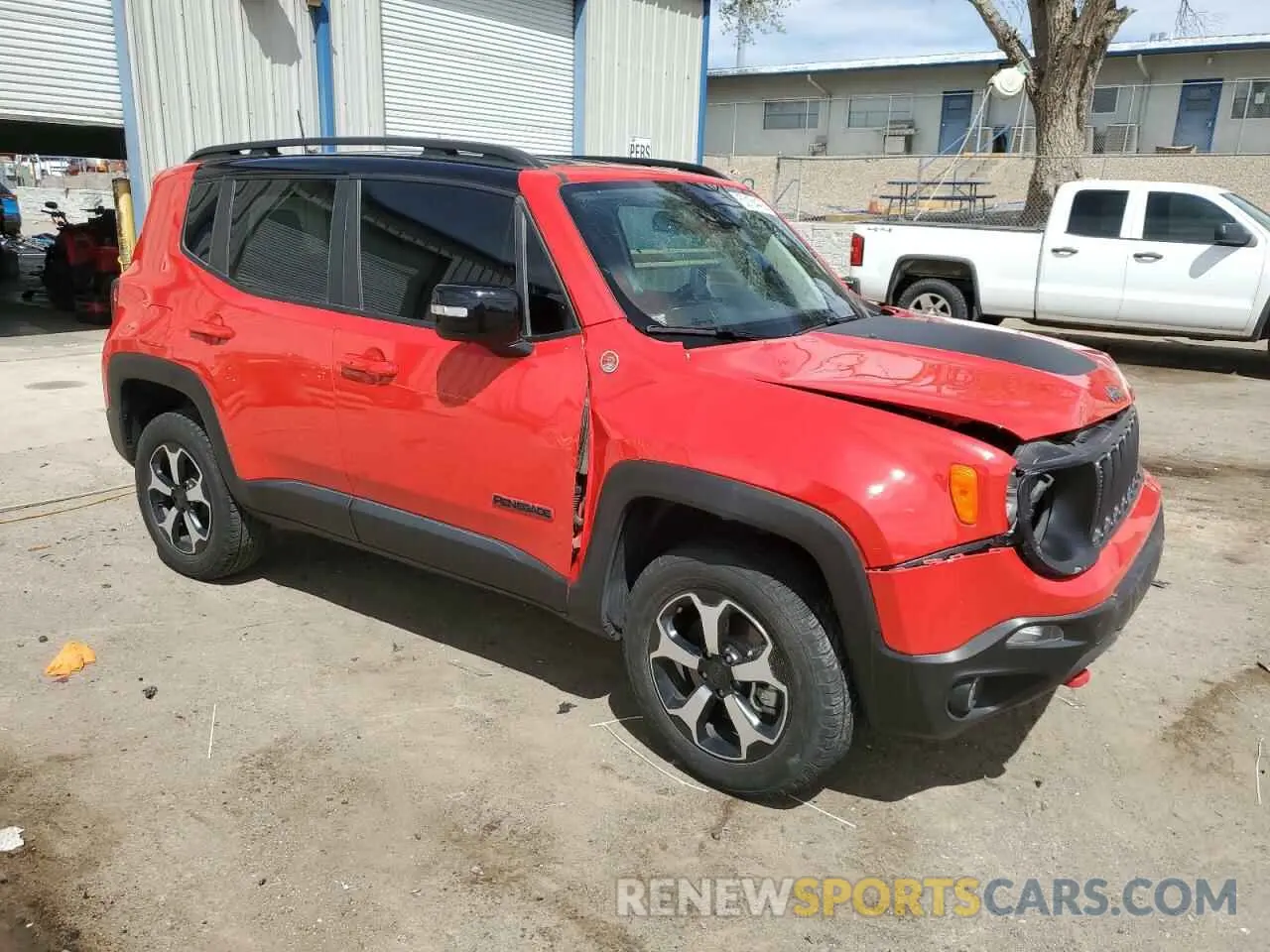 4 Photograph of a damaged car ZACNJDC11NPN99956 JEEP RENEGADE 2022