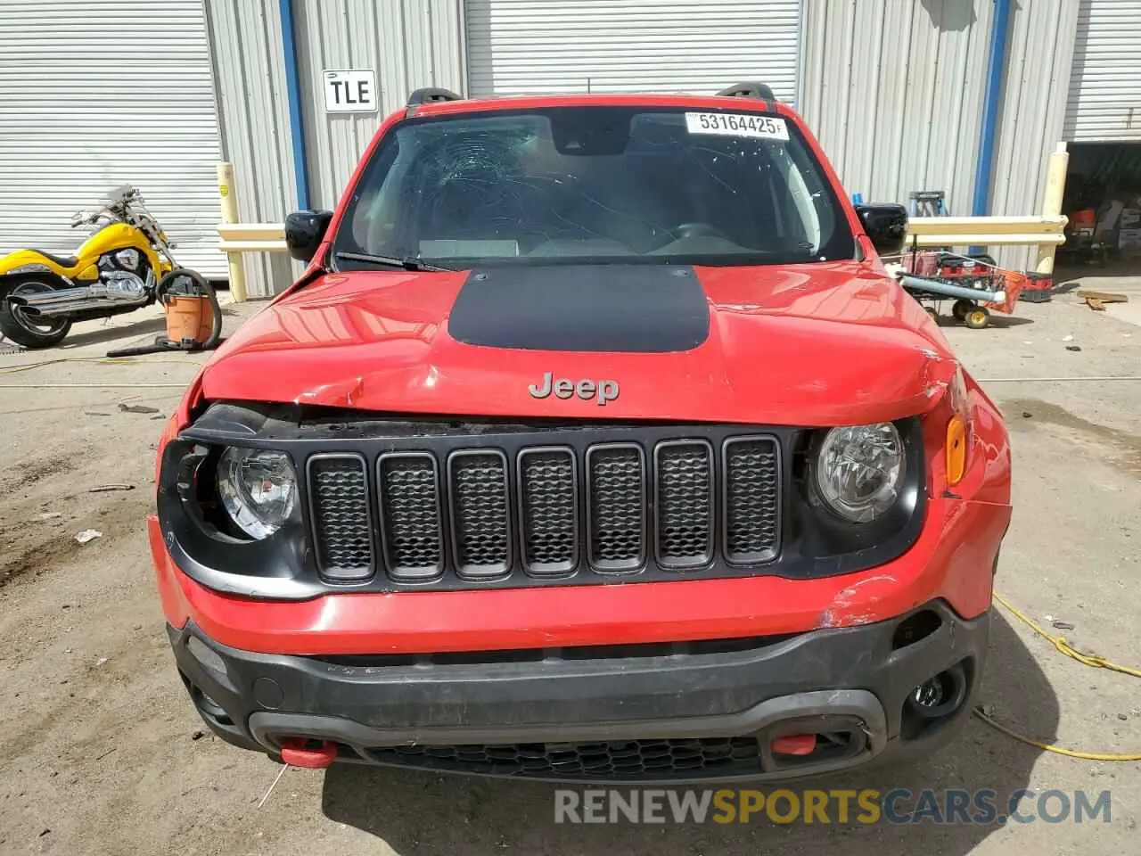 5 Photograph of a damaged car ZACNJDC11NPN99956 JEEP RENEGADE 2022