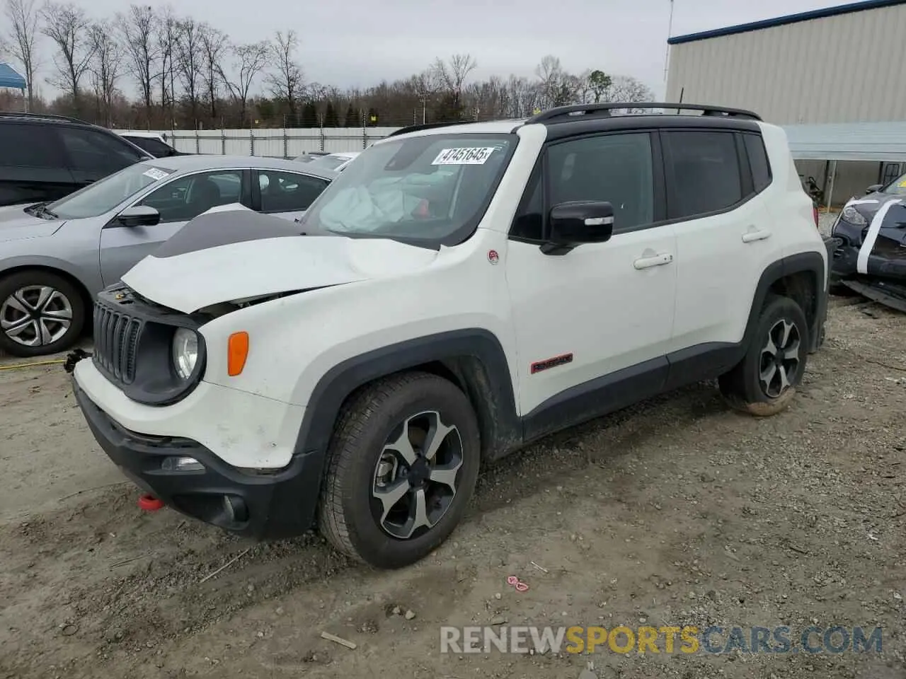 1 Photograph of a damaged car ZACNJDC1XNPN86915 JEEP RENEGADE 2022