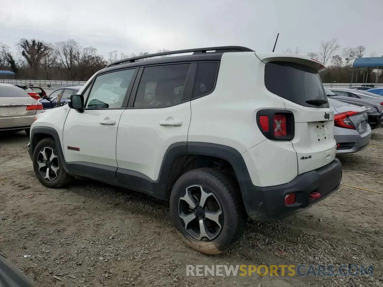 2 Photograph of a damaged car ZACNJDC1XNPN86915 JEEP RENEGADE 2022