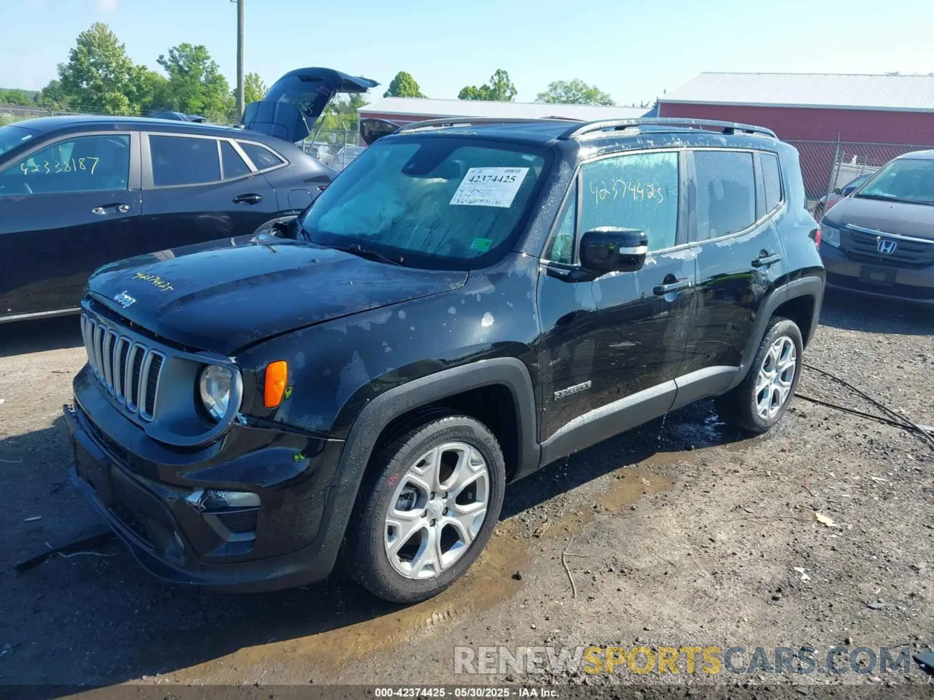 2 Photograph of a damaged car ZACNJDD11NPN71962 JEEP RENEGADE 2022