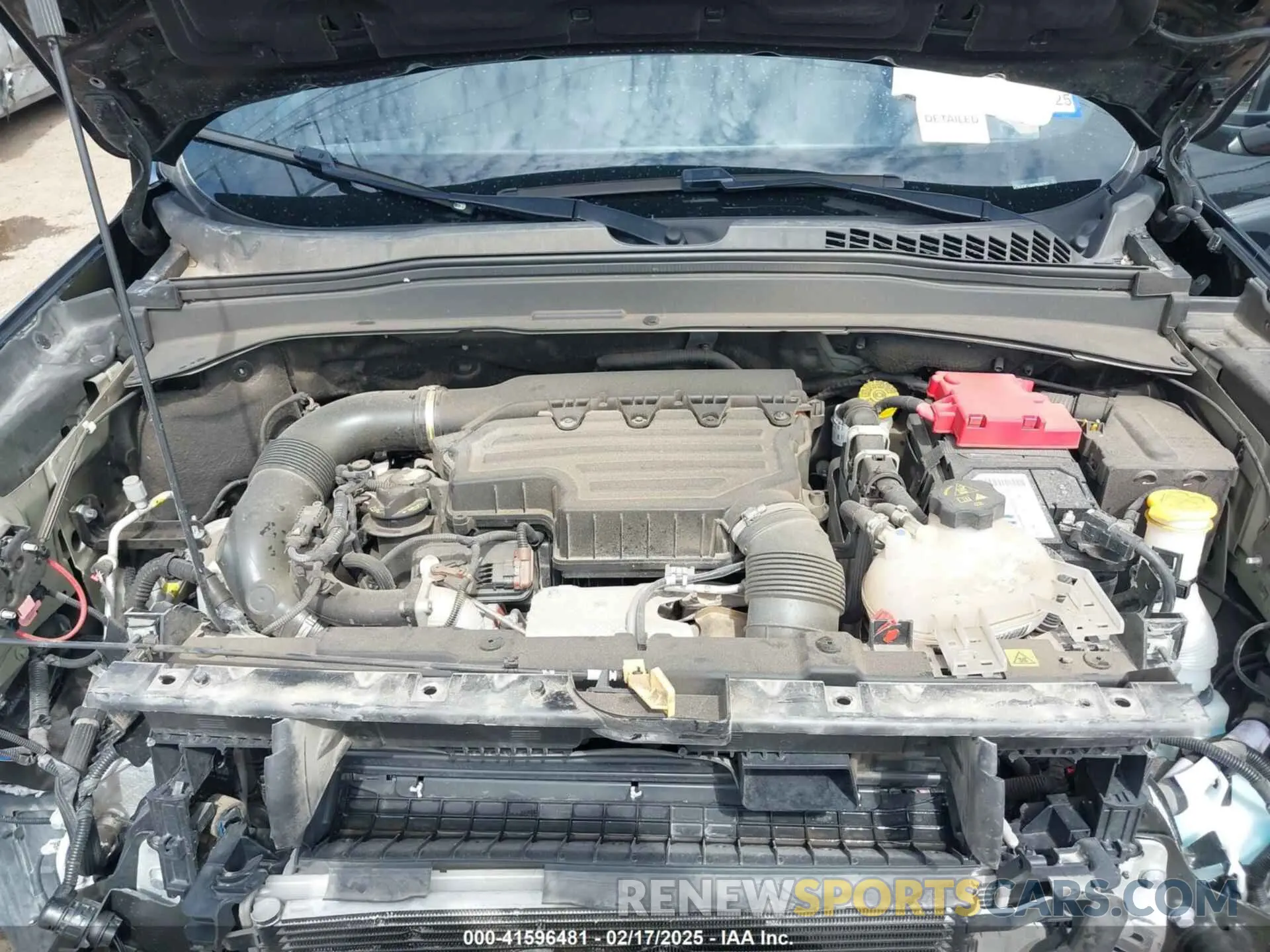 10 Photograph of a damaged car ZACNJDE19NPN46743 JEEP RENEGADE 2022