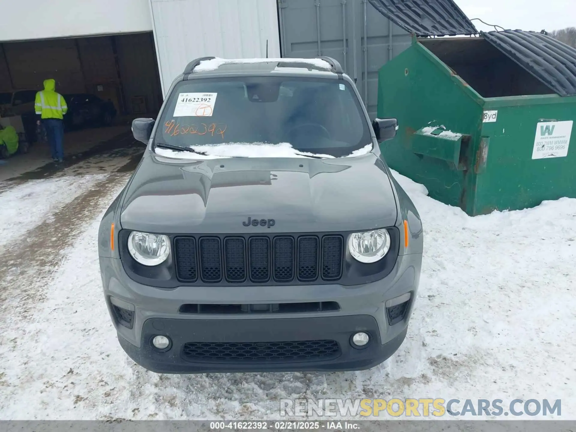 12 Photograph of a damaged car ZACNJDE19NPN66720 JEEP RENEGADE 2022