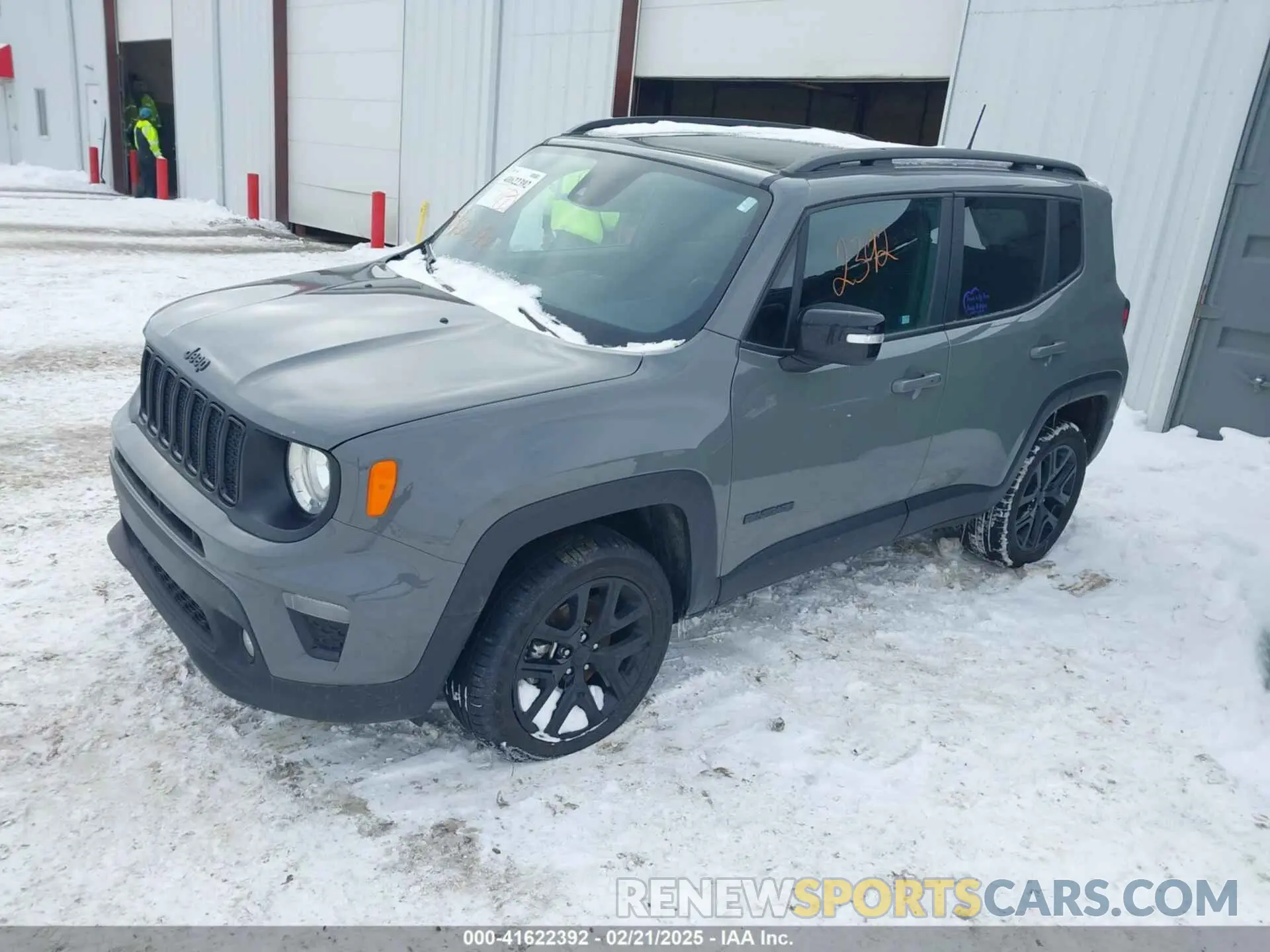 2 Photograph of a damaged car ZACNJDE19NPN66720 JEEP RENEGADE 2022