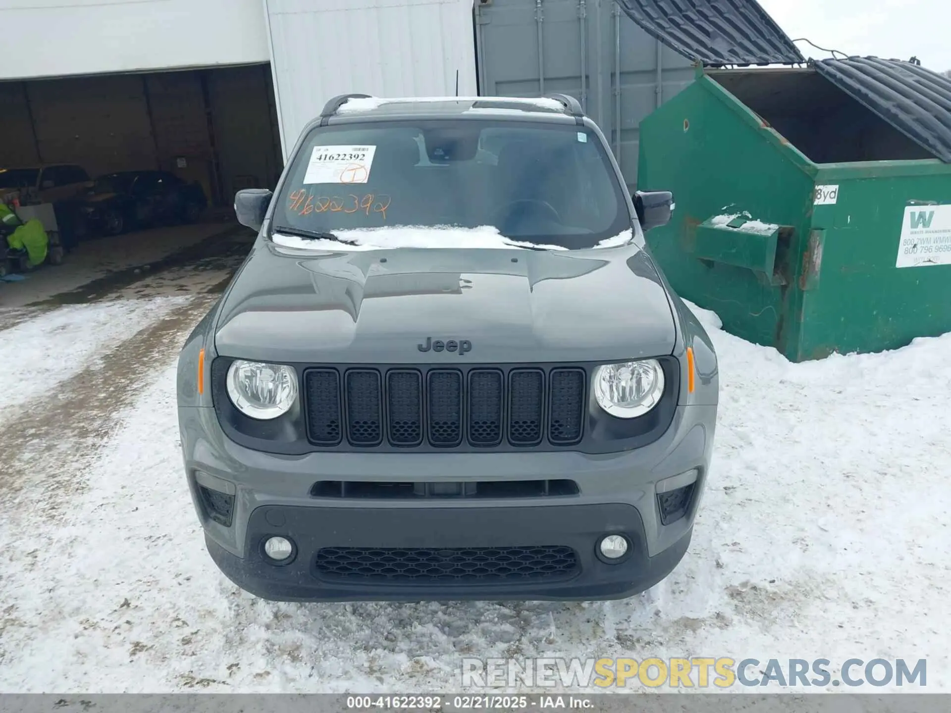 6 Photograph of a damaged car ZACNJDE19NPN66720 JEEP RENEGADE 2022