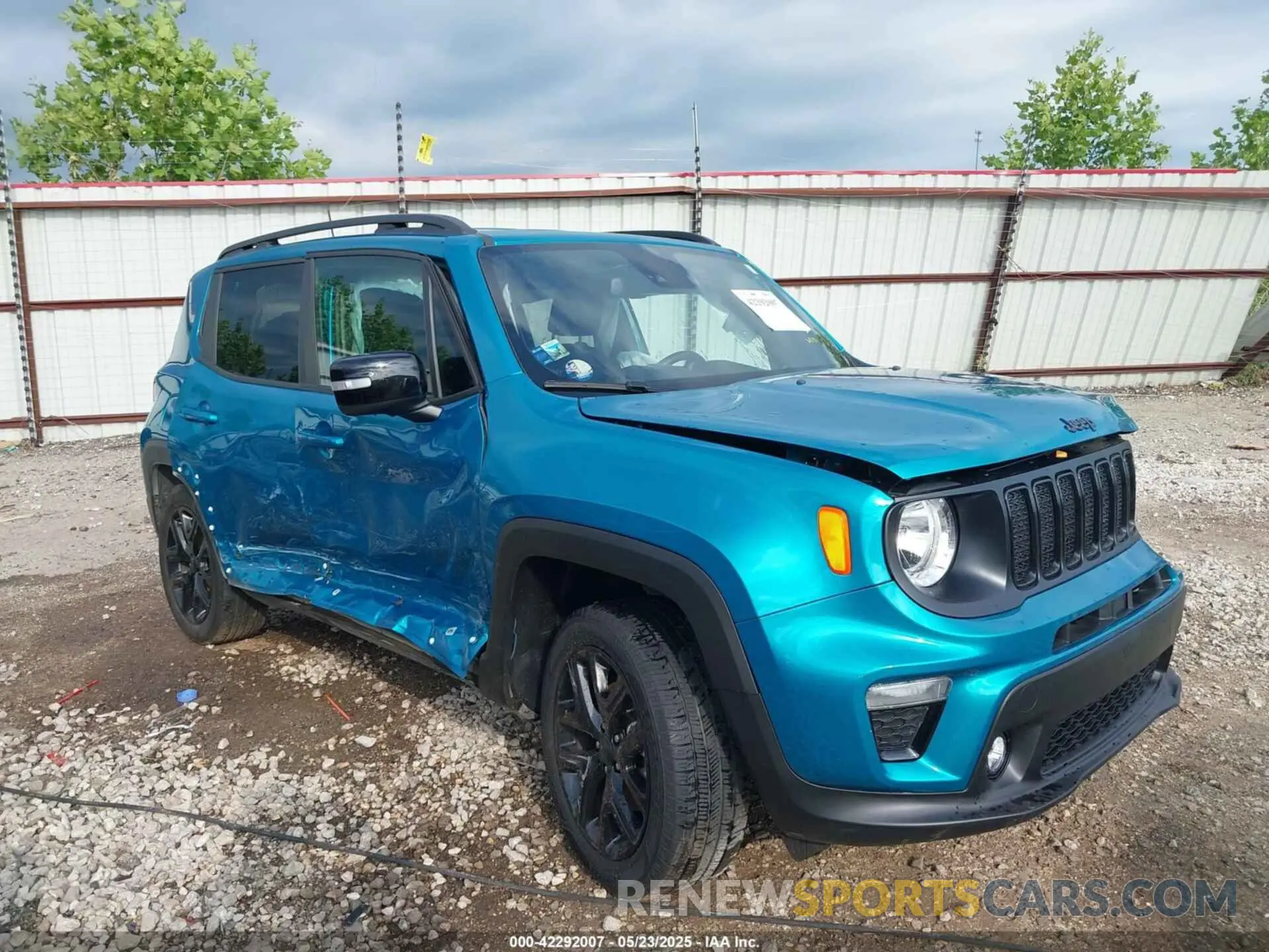 1 Photograph of a damaged car ZACNJDE1XNPN68198 JEEP RENEGADE 2022