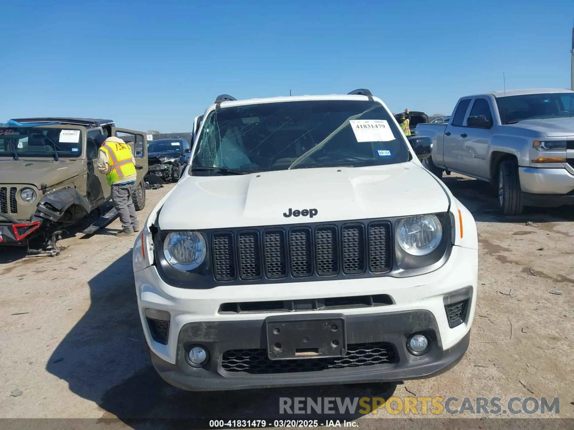 12 Photograph of a damaged car ZACNJDE1XNPN71389 JEEP RENEGADE 2022