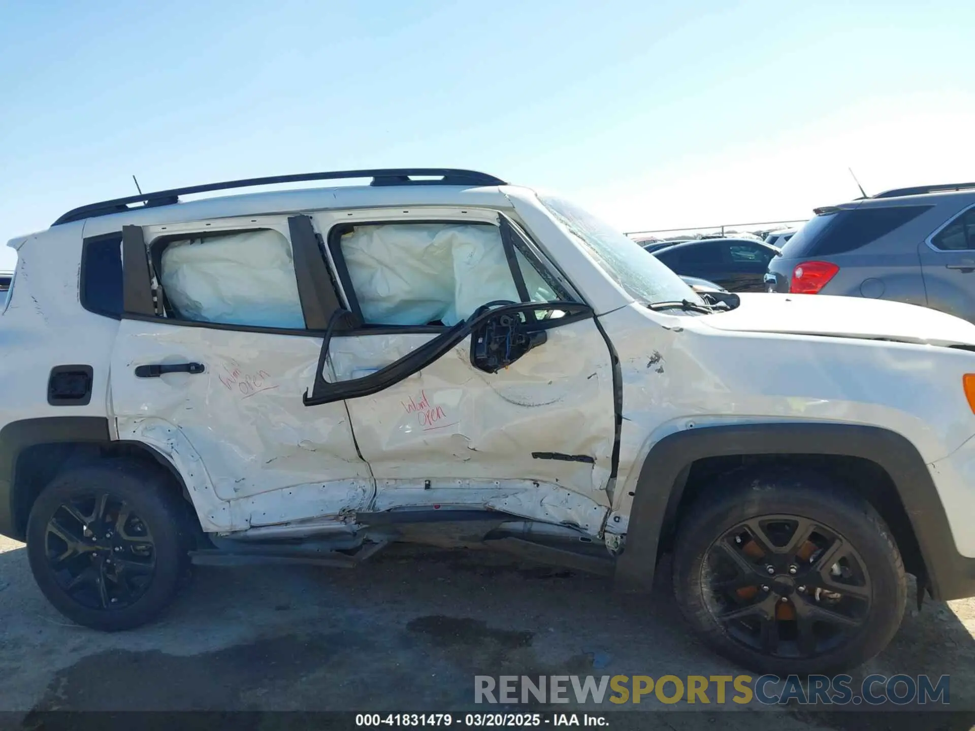 6 Photograph of a damaged car ZACNJDE1XNPN71389 JEEP RENEGADE 2022