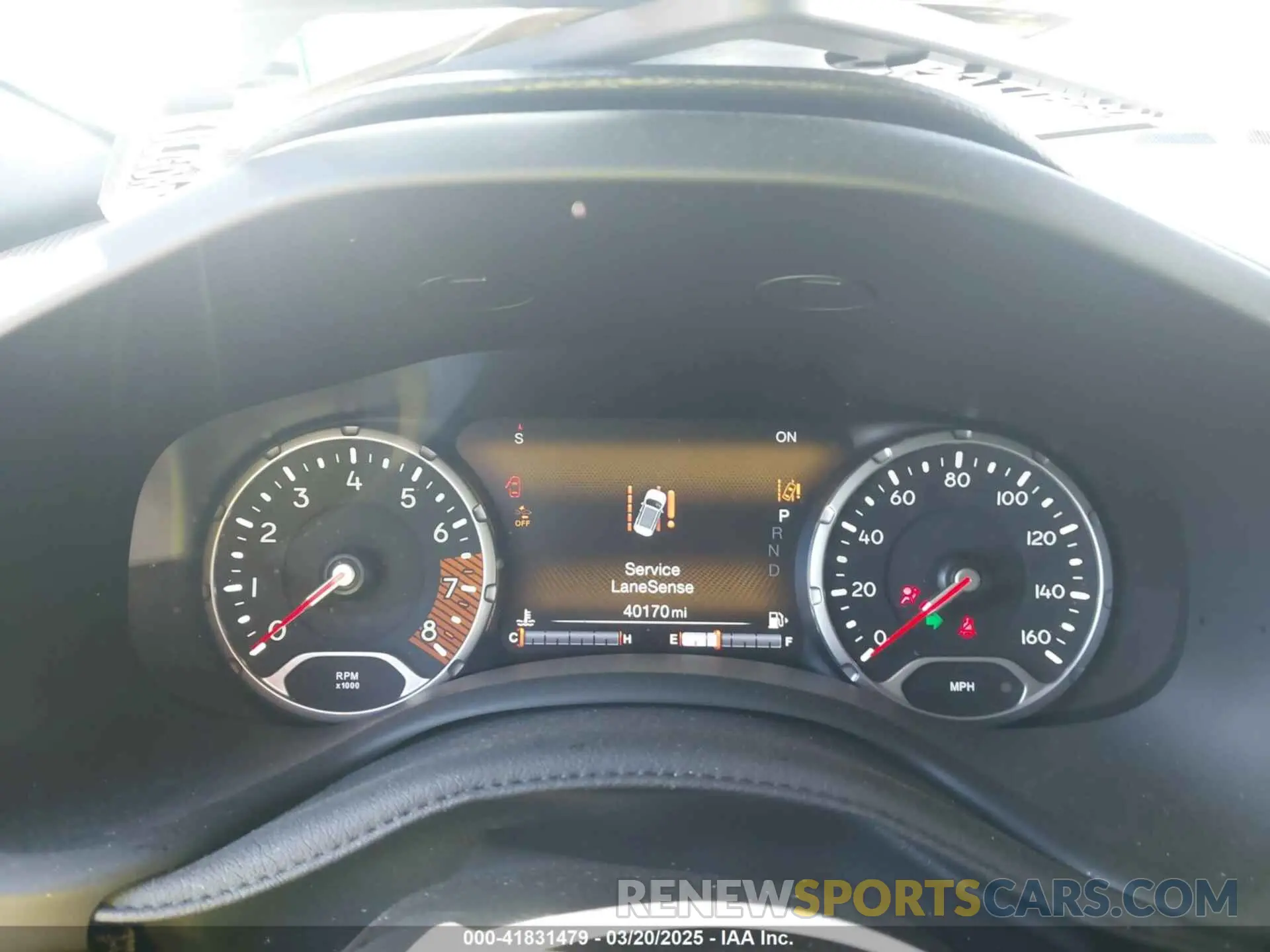 7 Photograph of a damaged car ZACNJDE1XNPN71389 JEEP RENEGADE 2022