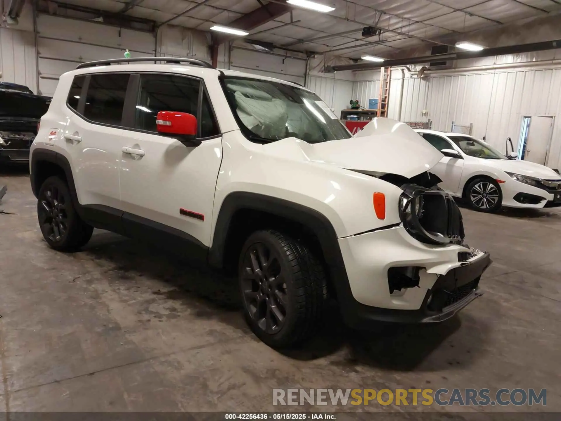 1 Photograph of a damaged car ZACNJDB10PPP33599 JEEP RENEGADE 2023