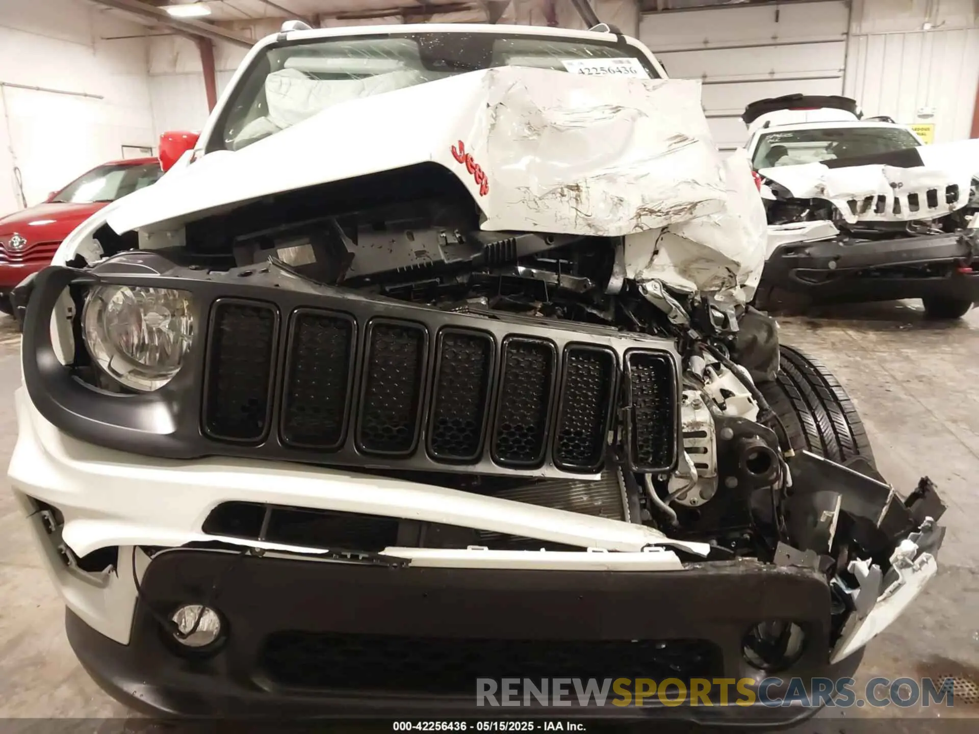 6 Photograph of a damaged car ZACNJDB10PPP33599 JEEP RENEGADE 2023