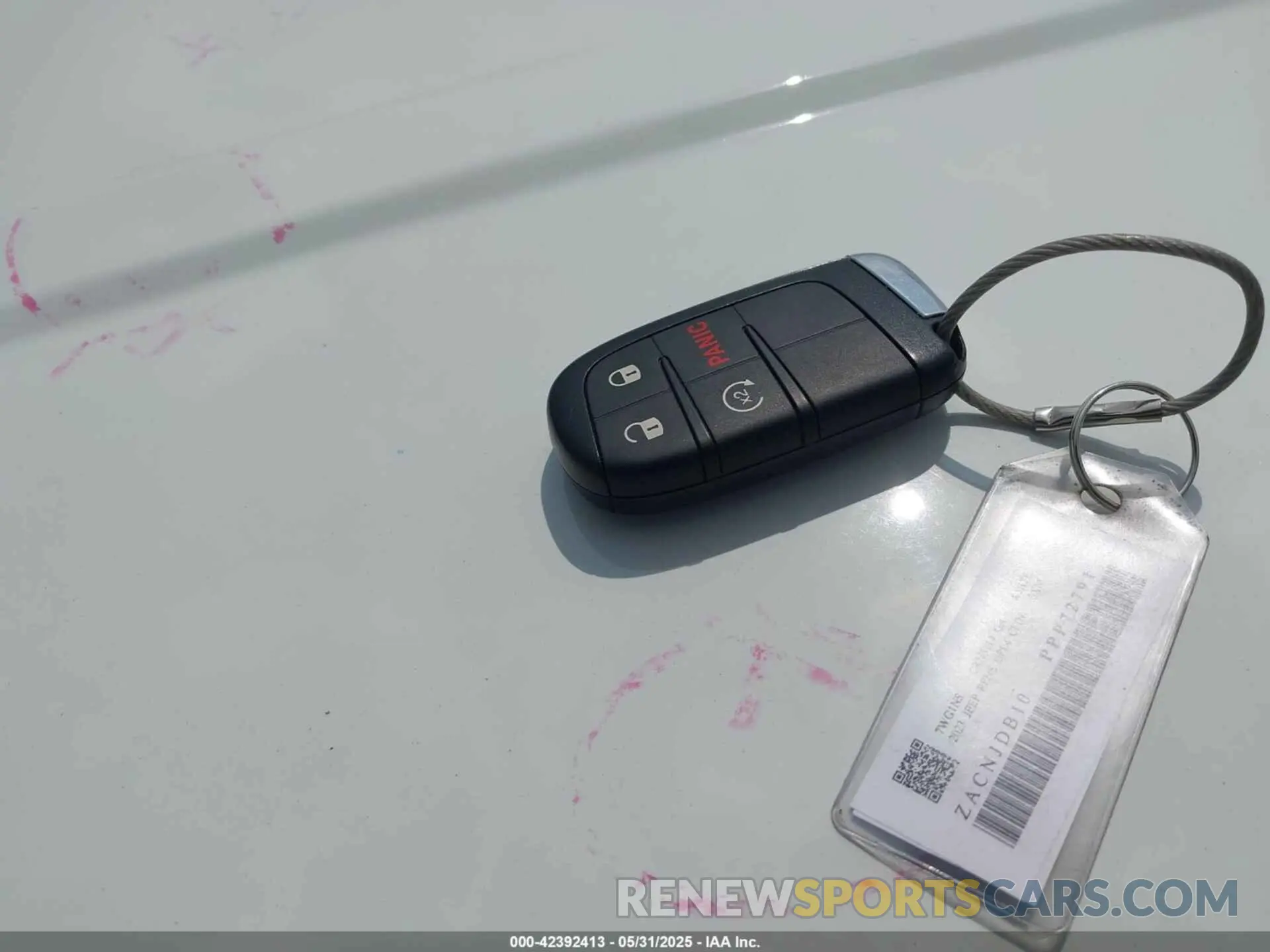 11 Photograph of a damaged car ZACNJDB10PPP72791 JEEP RENEGADE 2023