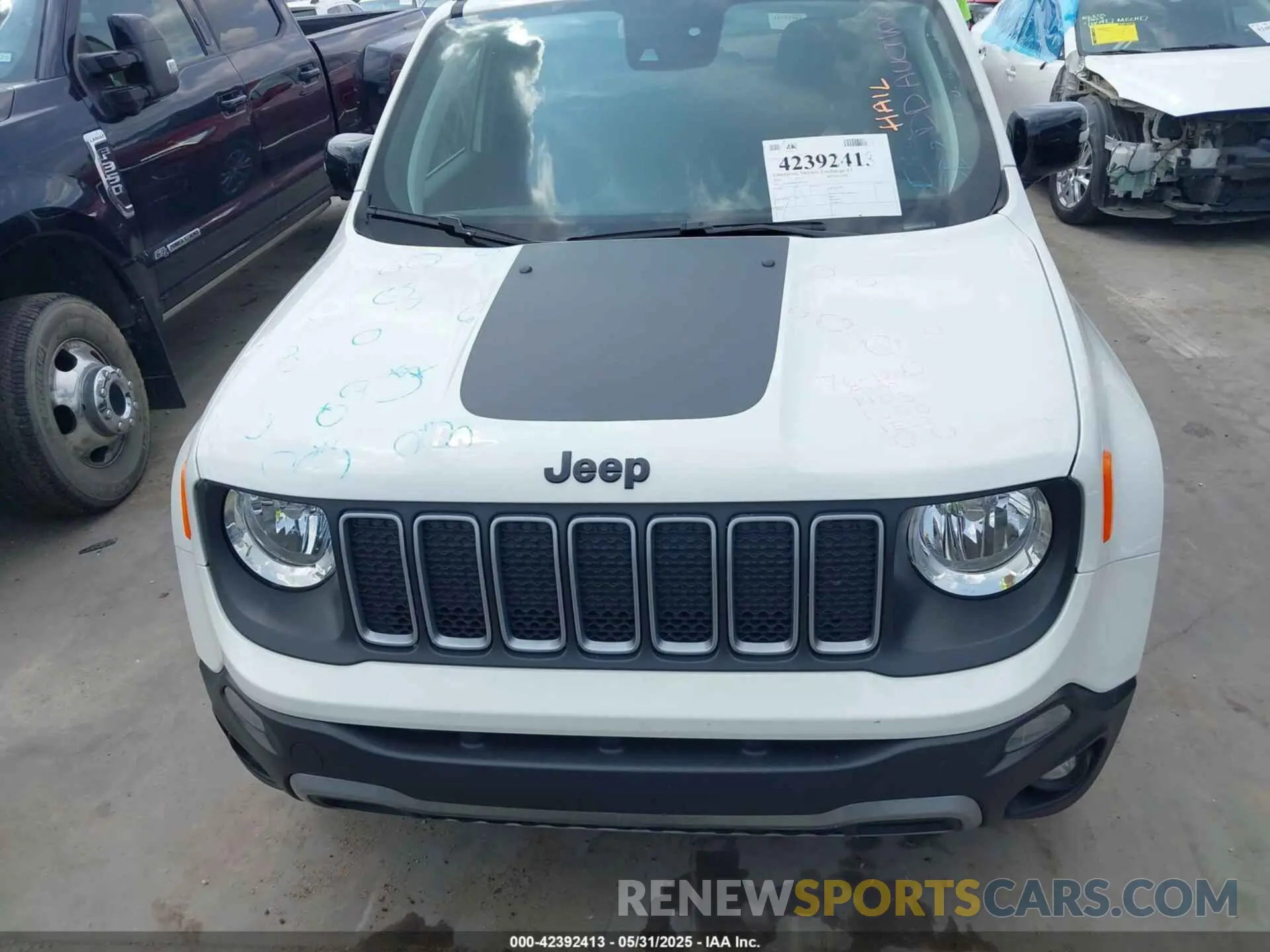 6 Photograph of a damaged car ZACNJDB10PPP72791 JEEP RENEGADE 2023