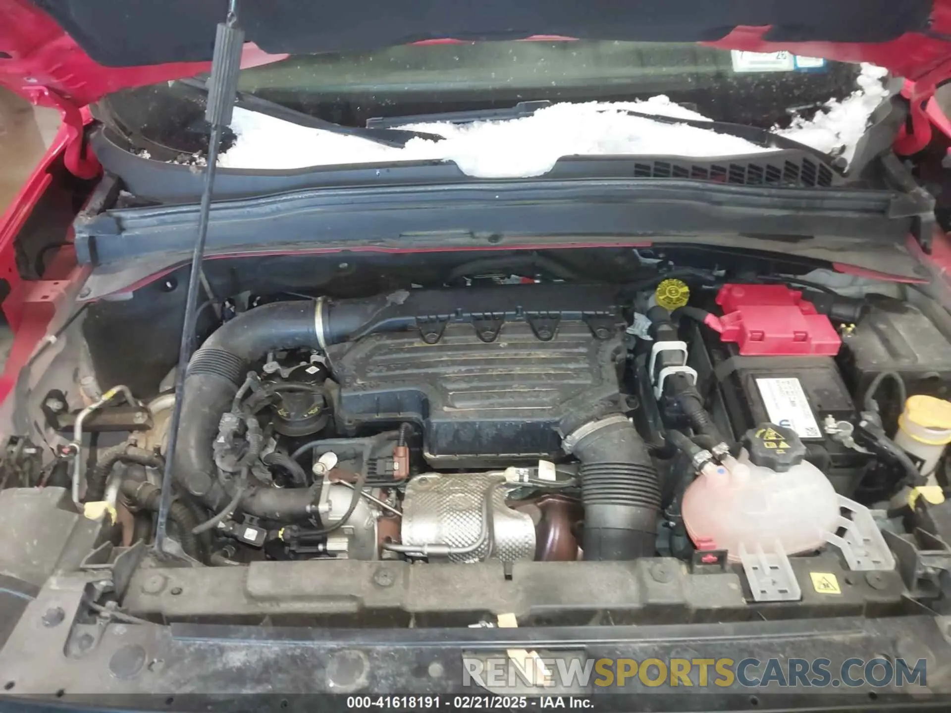10 Photograph of a damaged car ZACNJDB11PPP16097 JEEP RENEGADE 2023