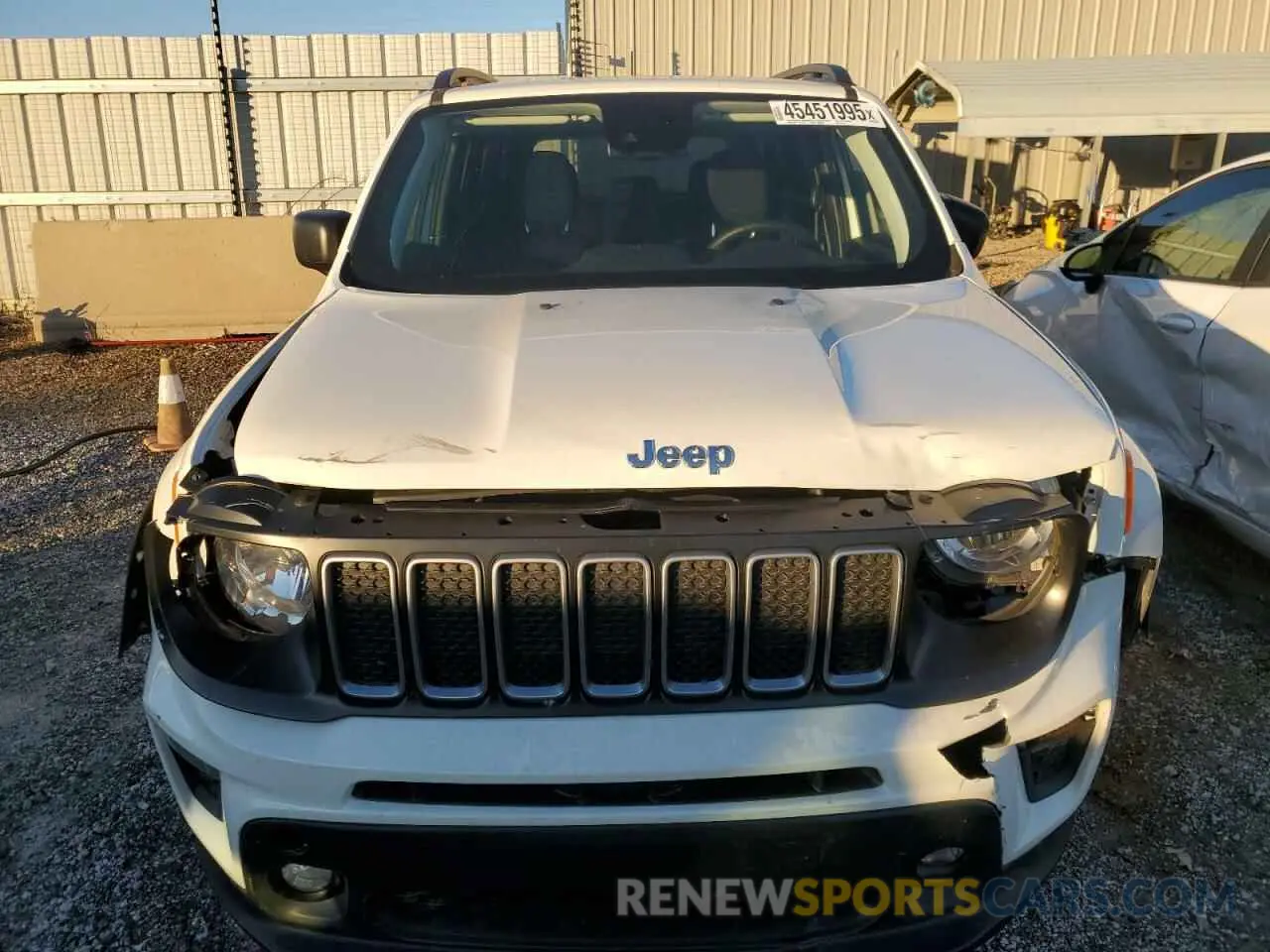 5 Photograph of a damaged car ZACNJDB11PPP23194 JEEP RENEGADE 2023