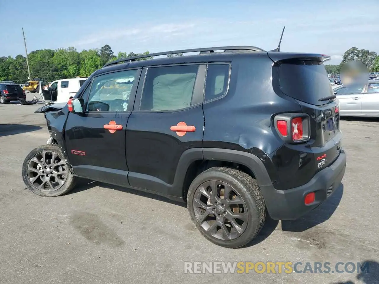 2 Photograph of a damaged car ZACNJDB12PPP26797 JEEP RENEGADE 2023